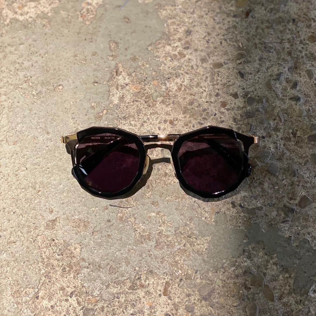 マサヒロマルヤマのインスタグラム：「Straight MM-0020 Sunglasses」