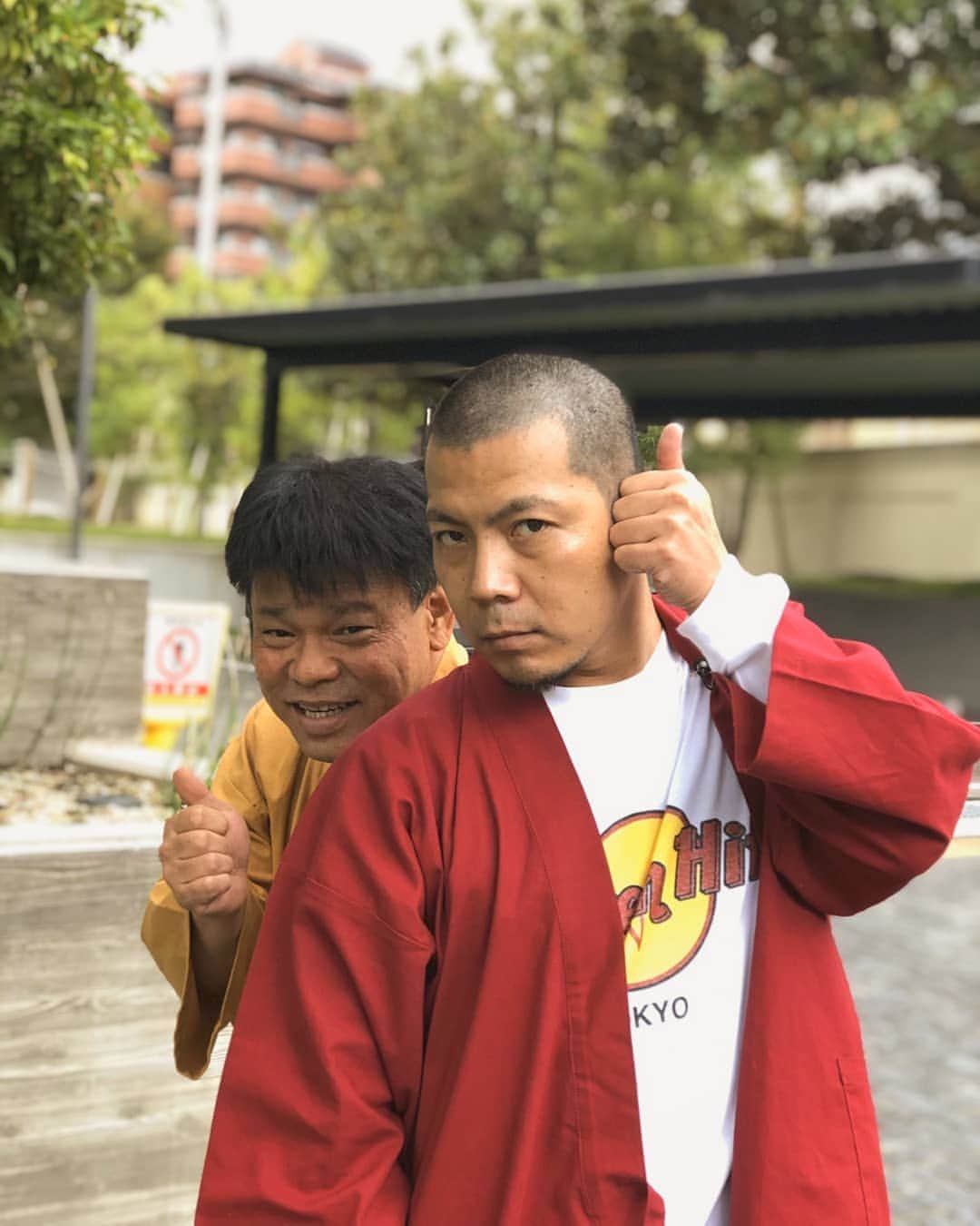 川原克己 さんのインスタグラム写真 - (川原克己 Instagram)「京都でロケ ジミーはんやってはります？ やってはる、やってはる」10月18日 13時46分 - tenjikunezumikawahara