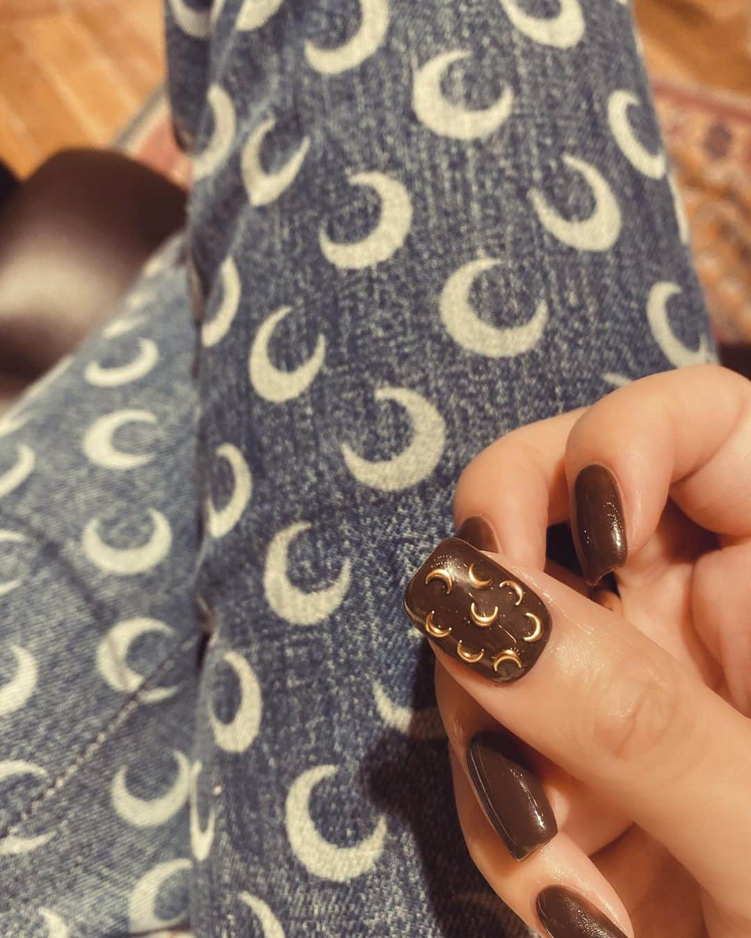 megbabyさんのインスタグラム写真 - (megbabyInstagram)「🌙🌙🌙💅🏻#NAIL」10月18日 23時29分 - _megbaby_