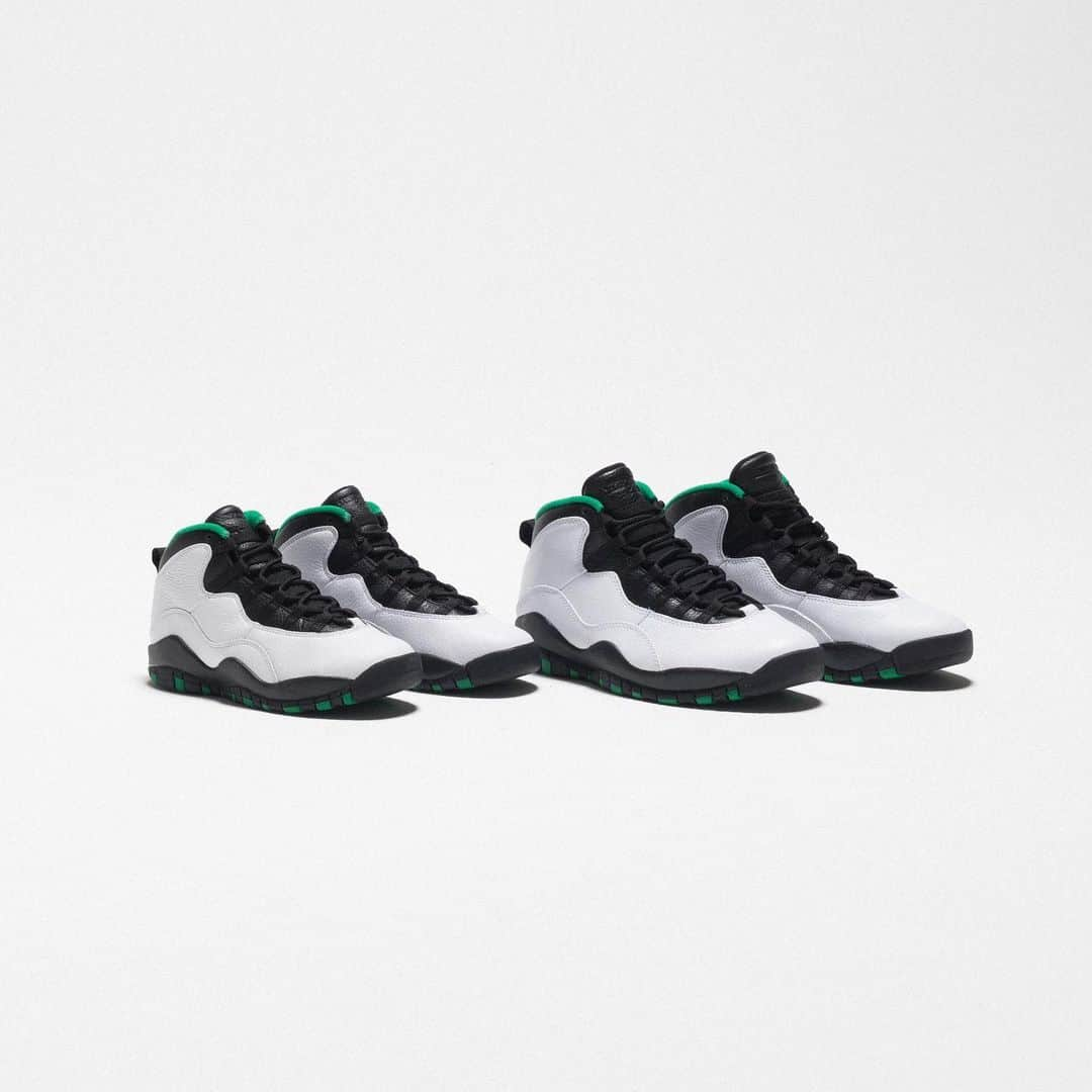 UNDFTDさんのインスタグラム写真 - (UNDFTDInstagram)「Air Jordan 10 “Seattle” // Available Saturday 10/19 at All Undefeated Chapter Stores and Undefeated.com」10月19日 0時10分 - undefeatedinc