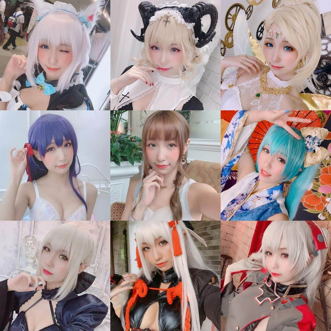 Sherryさんのインスタグラム写真 - (SherryInstagram)「- #笑顔コンボ 其實是選了自己喜歡的妝🥰 #silverxherecosplay」10月18日 18時22分 - silverxhere