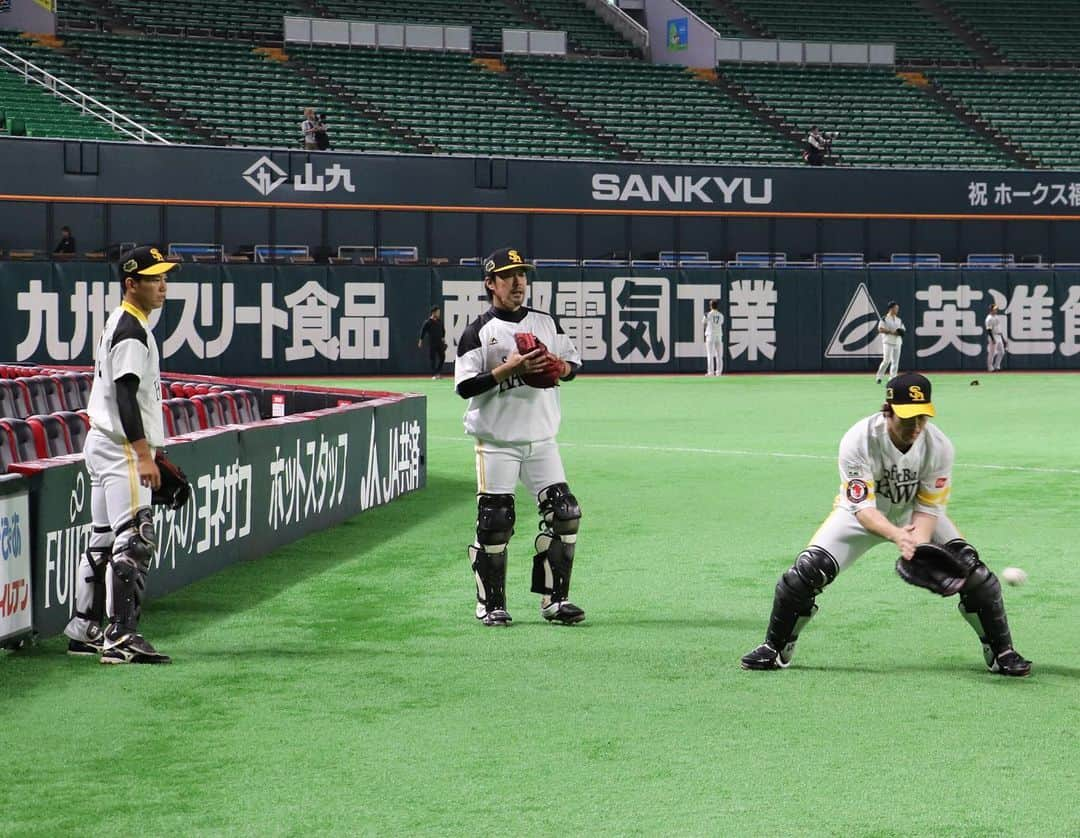 福岡ソフトバンクホークスさんのインスタグラム写真 - (福岡ソフトバンクホークスInstagram)「#practicephoto #smbc日本シリーズ2019 #前日練習 #10月18日 #ヤフオクドーム #softbankhawks #ホークス #奪sh」10月18日 19時27分 - softbankhawks_official