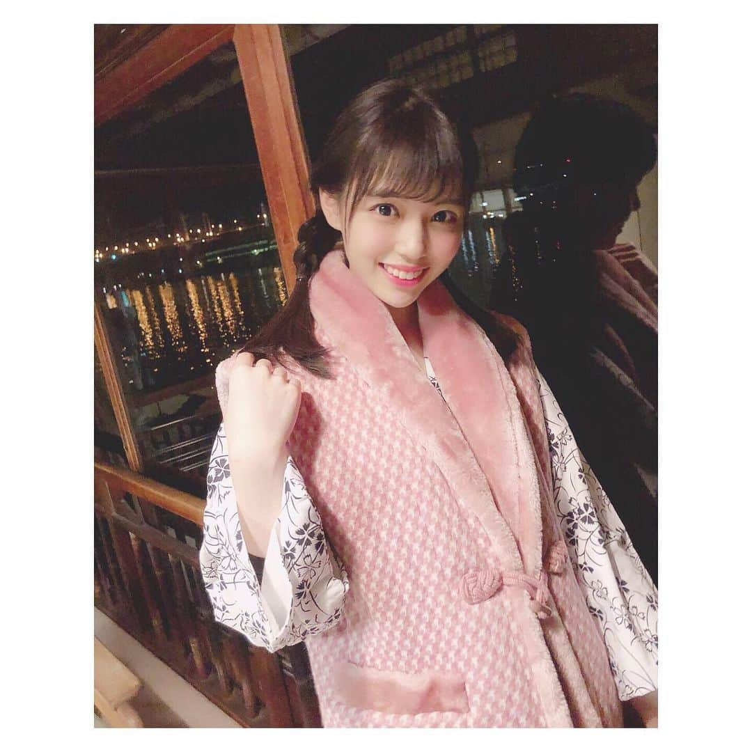 岩田陽菜さんのインスタグラム写真 - (岩田陽菜Instagram)「#温泉旅行 したい欲🥺♨️﻿ ﻿ この写真は結構昔🤫笑﻿ ﻿ ﻿ #温泉 #旅行 #浴衣 #温泉旅館 #温泉女子 #温泉好き #冬 #ヘアアレンジ  #三つ編み﻿ #和装ヘア  #あわび #お刺身 とか #お寿司 とか #天ぷら とか﻿ #日本食 も食べに行きたいのです🥺﻿ #japan #japanesefood #和」10月18日 19時59分 - hina_naso_stu48