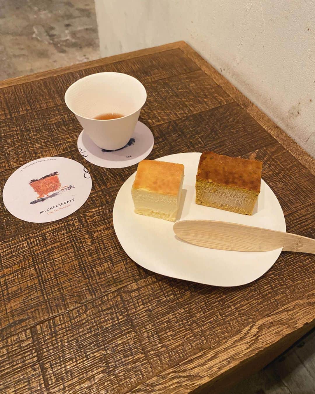村田倫子さんのインスタグラム写真 - (村田倫子Instagram)「ずっと恋焦がれていたチーズケーキ。 @mr.cheesecake.tokyo 🧀 お口がずっと幸せでした。 限定フレーバーは、パンプキン×スパイスと好きなものの掛け合わせ。」10月18日 20時36分 - rinco1023