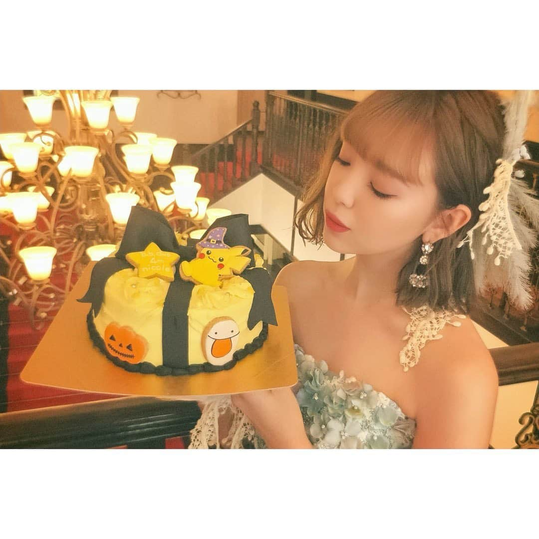 藤田ニコル（にこるん）さんのインスタグラム写真 - (藤田ニコル（にこるん）Instagram)「可愛いケーキ🎃」10月18日 22時14分 - 2525nicole2