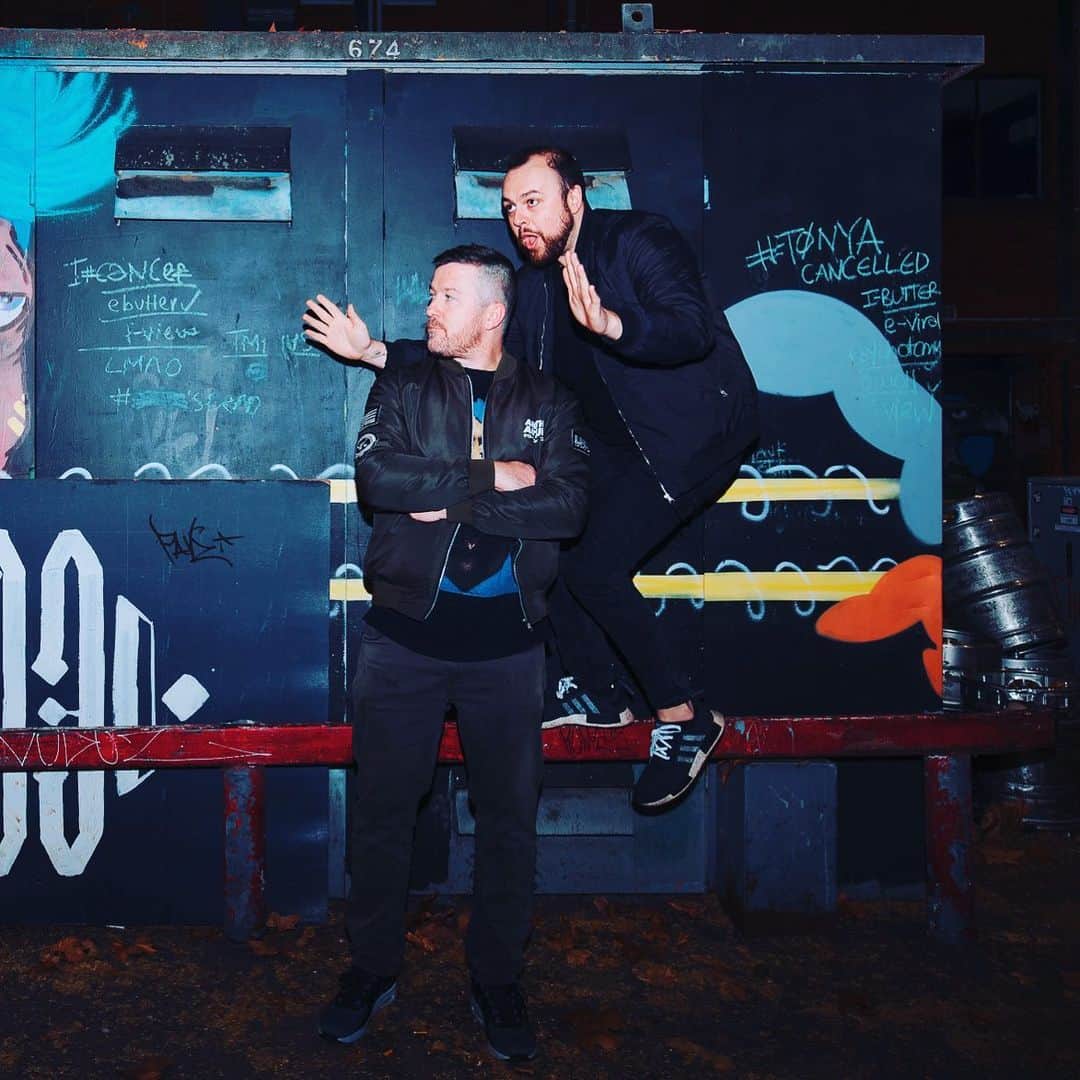 ジ・アストン・シャッフルのインスタグラム：「So hyped that Care a Little Less is now out! Really loving playing this in our DJ sets. Hit the link in our bio and let us know what you think!」