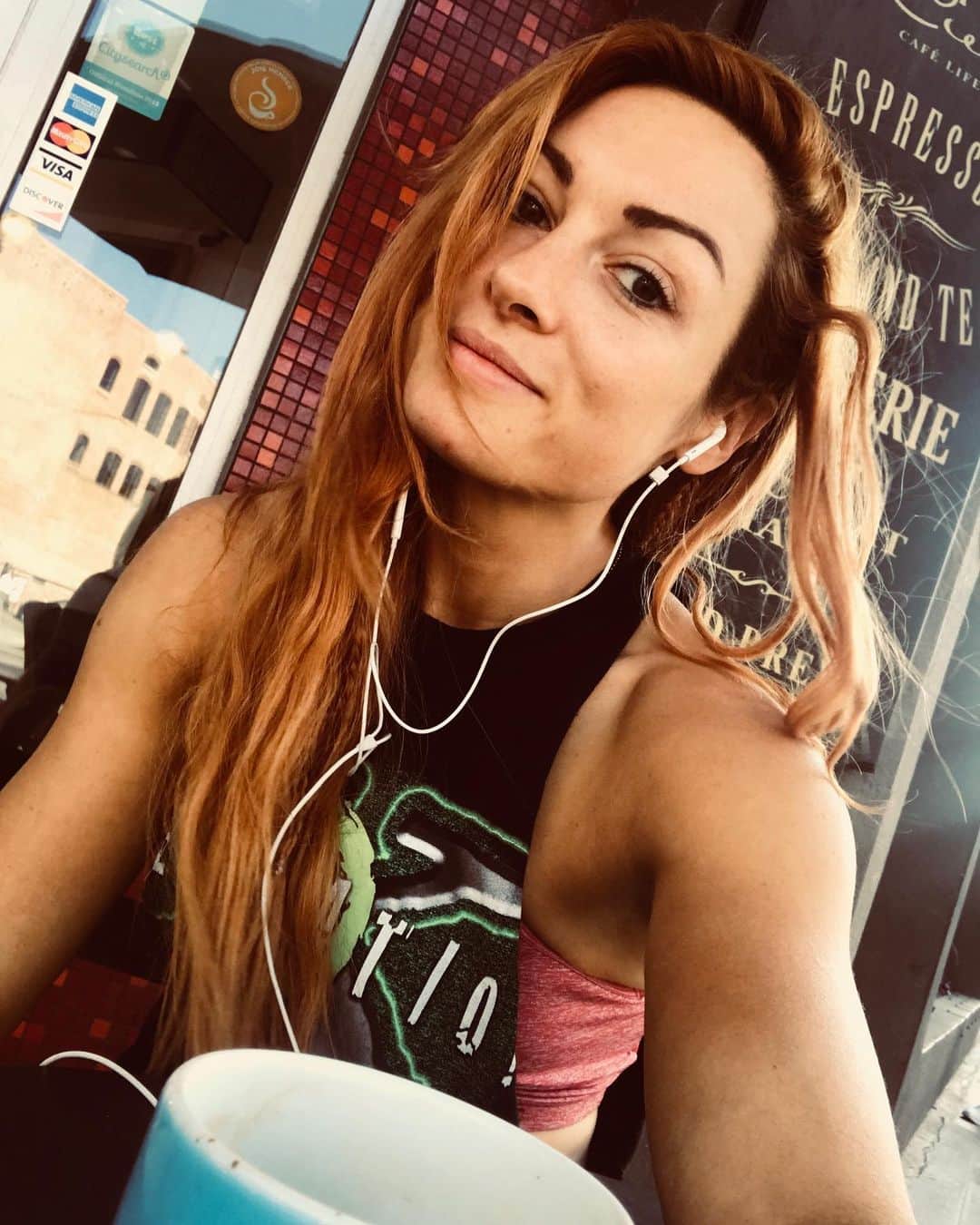 レベッカ・ノックスのインスタグラム：「One year ago today I said the words, “I am The Man” and it started the greatest 12 month ascent in WWE history. I was trying to turn on you, but you wouldn’t let me. You were all right. Thank you.」