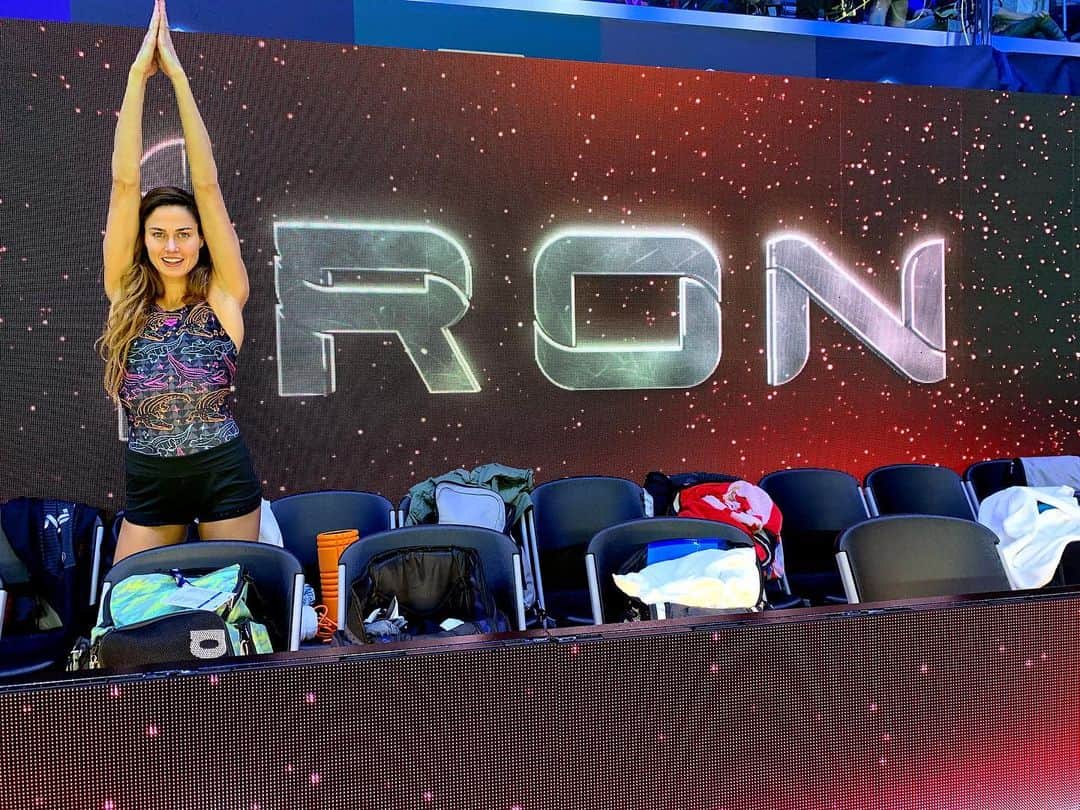 ズザンナ・ヤカボスのインスタグラム：「iRON in the #pool @iron_isl @iswimleague_news @isl_news #isl2019 #aquapower」