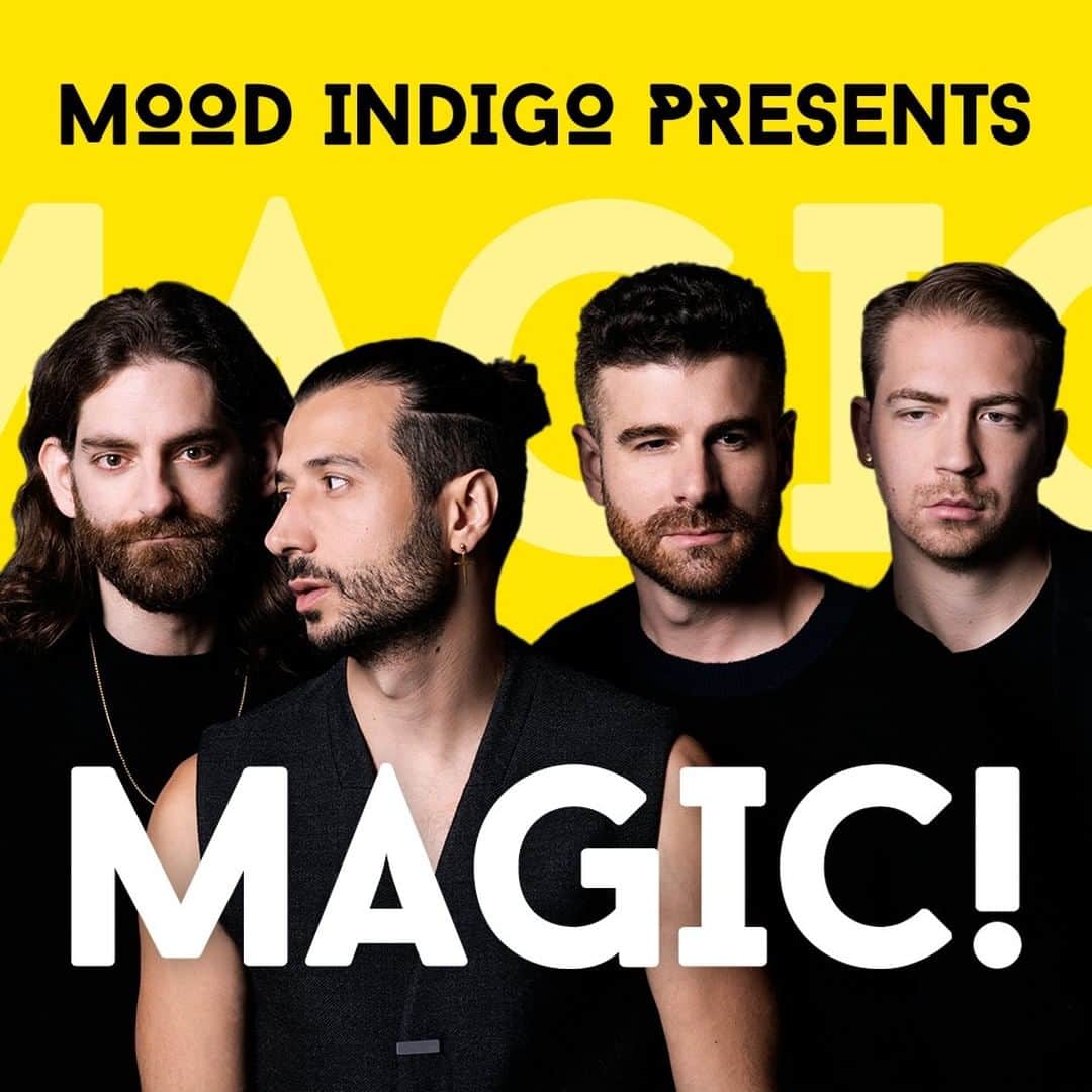 Magic!のインスタグラム：「Mumbai, India! We are so stoked to announced that we will be performing at the Mood Indigo, IIT Bombay International Nite on December 28th! First time in India, so excited to spend it with you!! @iitbombay.moodi RSVP through link in biooo」