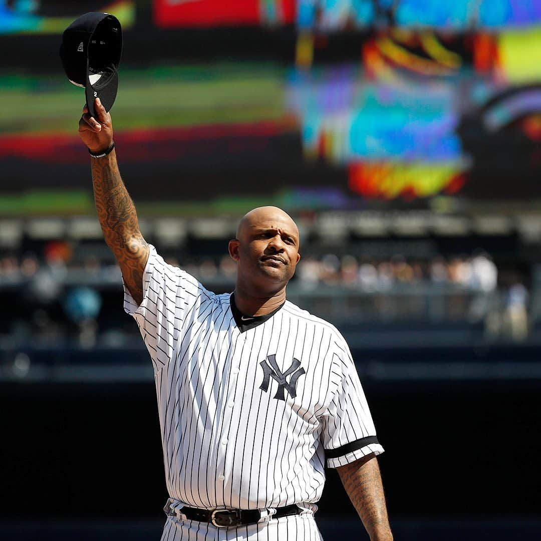 MLBさんのインスタグラム写真 - (MLBInstagram)「Congrats to CC Sabathia on a remarkable career. He has been removed from the ALCS roster due to injury.」10月19日 2時34分 - mlb