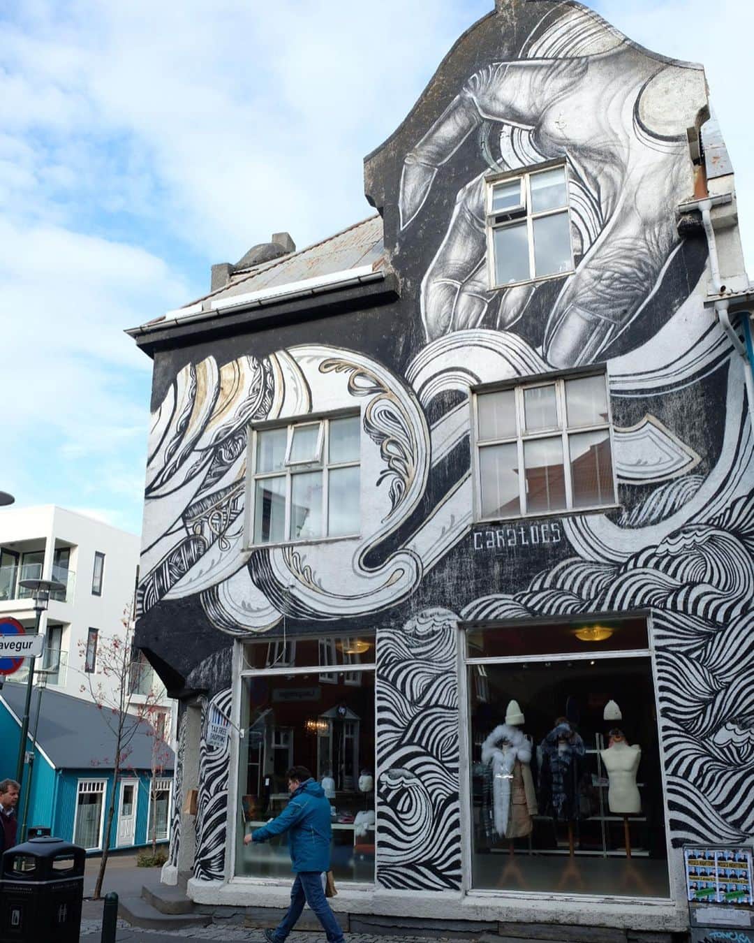 武智志穂さんのインスタグラム写真 - (武智志穂Instagram)「📍 Reykjavík  地球最北の首都とも言われている、アイスランドの首都レイキャビク。﻿ オシャレなウォールアート、小さな家やカラフルな色の家がずらりと並んでいて、散歩するだけでも楽しかった☺️﻿ ﻿ "町で一番" という意味のBaejarins bestuという大人気のホットドッグ屋さんで食べたラム肉のホットドッグも美味しかったです🌭﻿ ラム肉好きにはたまらない国🇮🇸🐏﻿ ﻿ ﻿ #志穂sTrip #Iceland #icelandtravel #火と氷の国 #Reykjavík #レイキャビク」10月19日 2時53分 - shiho_takechi