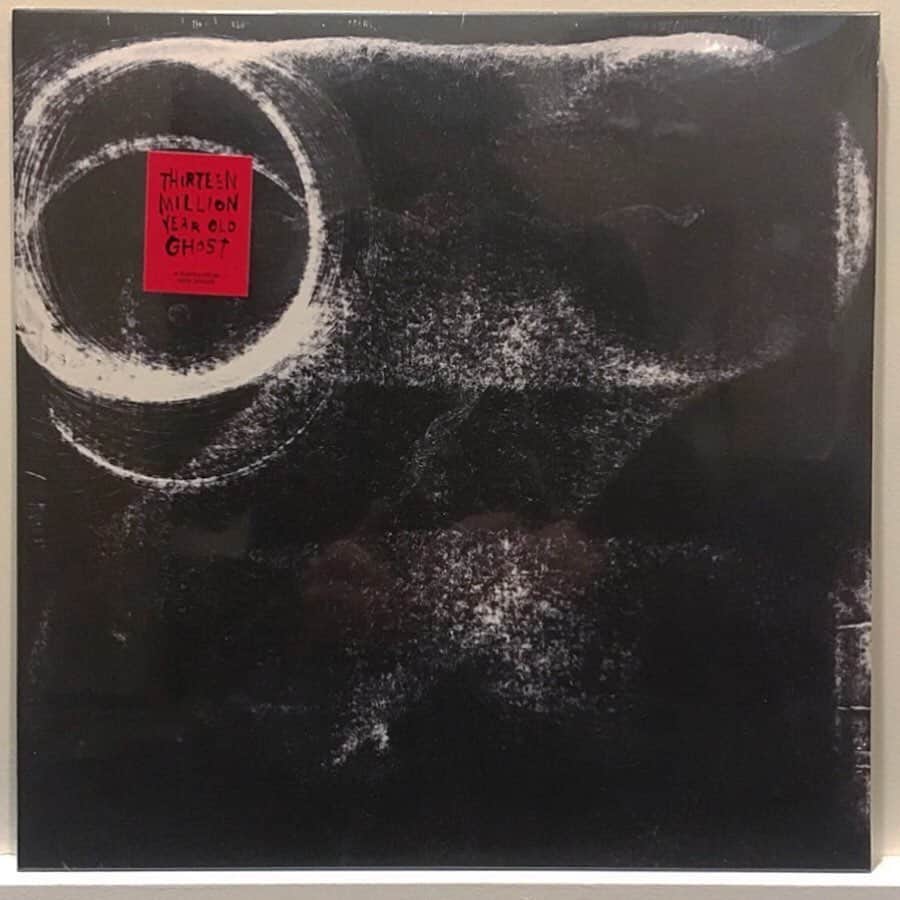 ヤー・ヤー・ヤーズのインスタグラム：「Nick’s instrumental/atmospheric side project LP ’13 million year old ghost’ is out today!  Limited edition picture disc vinyl with art by @grossjulian and digital download available via chaikinrecords.com and @bandcamp. 👻🖤@little_vampire @chaikinrecords @brianchase123」