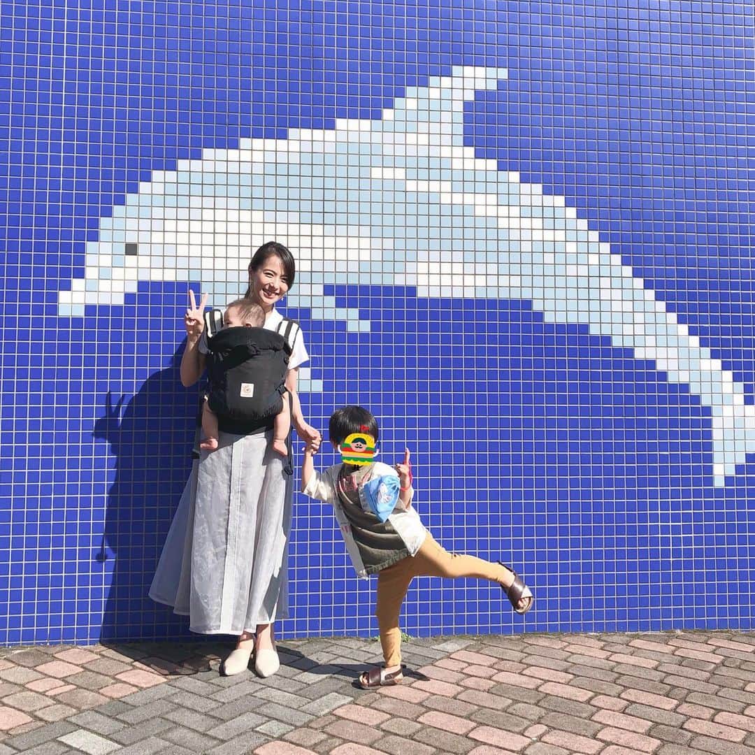 神戸蘭子さんのインスタグラム写真 - (神戸蘭子Instagram)「先日、水族館へ🐟  #八景島シーパラダイス #子供とお出かけ  #今日は風邪でひきこもり  #日本シリーズ始まるよ」10月19日 18時08分 - ranran0414