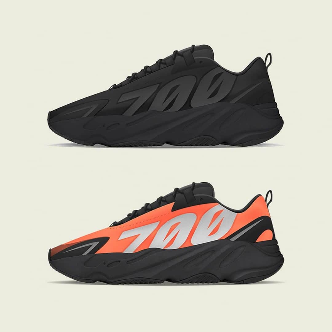 HYPEBEASTさんのインスタグラム写真 - (HYPEBEASTInstagram)「@hypebeastkicks: Take a look at the upcoming @adidas YEEZY BOOST 700 MNVN. Coming in a sleek “Triple Black” look and high-visibility “Orange” colorway, the shoe features a padded nylon upper with an array of heat-welded overlays and big reflective 3M “700” markings on the lateral sides. It’s expected to release sometime early 2020 for $220 USD.⁠ Photo: @yeezymafia」10月19日 18時15分 - hypebeast