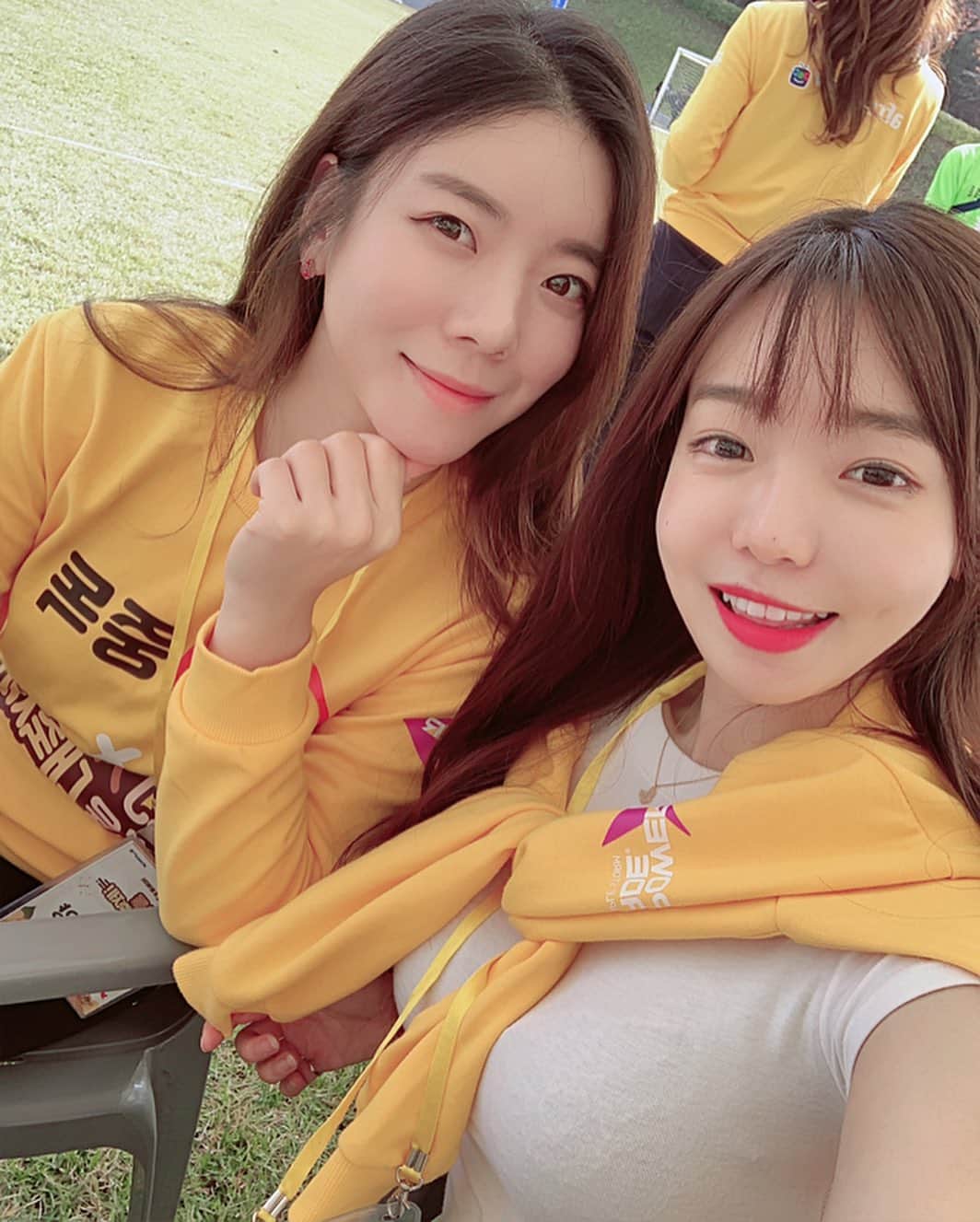 ウンソルさんのインスタグラム写真 - (ウンソルInstagram)「너무나 즐거웠던 체육대회❤️ 대학생으로 돌아간거 같아 죠았따...😂」10月19日 18時39分 - taylanofficialx