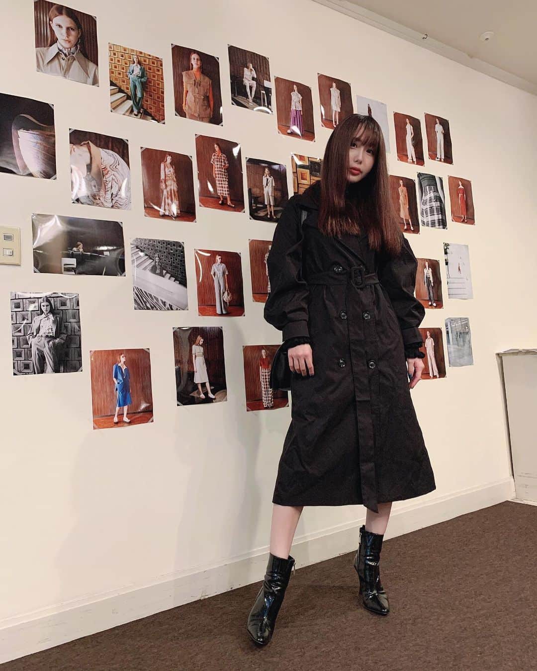 生田千秋さんのインスタグラム写真 - (生田千秋Instagram)「gvgvの展示会！﻿ ﻿  #carnebollente がまた可愛くてやばくて﻿ 届くのが楽しみです😍✨﻿ ﻿ アウターは　@u_dresser さんの💜﻿ ﻿ #gvgv #ss #まえちー #コーデ #ファッション ﻿」10月19日 18時56分 - maechi_0815