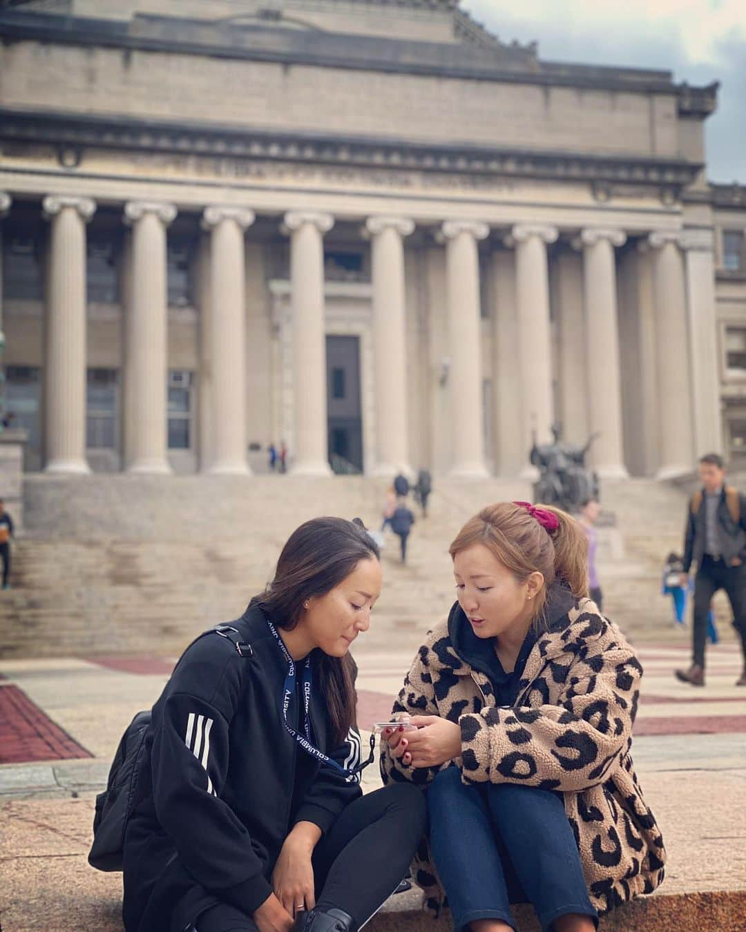 木村真野・紗野さんのインスタグラム写真 - (木村真野・紗野Instagram)「👩‍🎓コロンビア大学🇺🇸にお邪魔してます。#コロンビア大学　#colombiauniversity #ニューヨーク　#newyork #study #Lesson #visited #synchro #ny #🇺🇸 #2019autumn #adidas #adidastokyo #いつもadidas #ultraboost19 #ウルトラブースト　#アディダス」10月19日 11時11分 - mayasaya_kimura