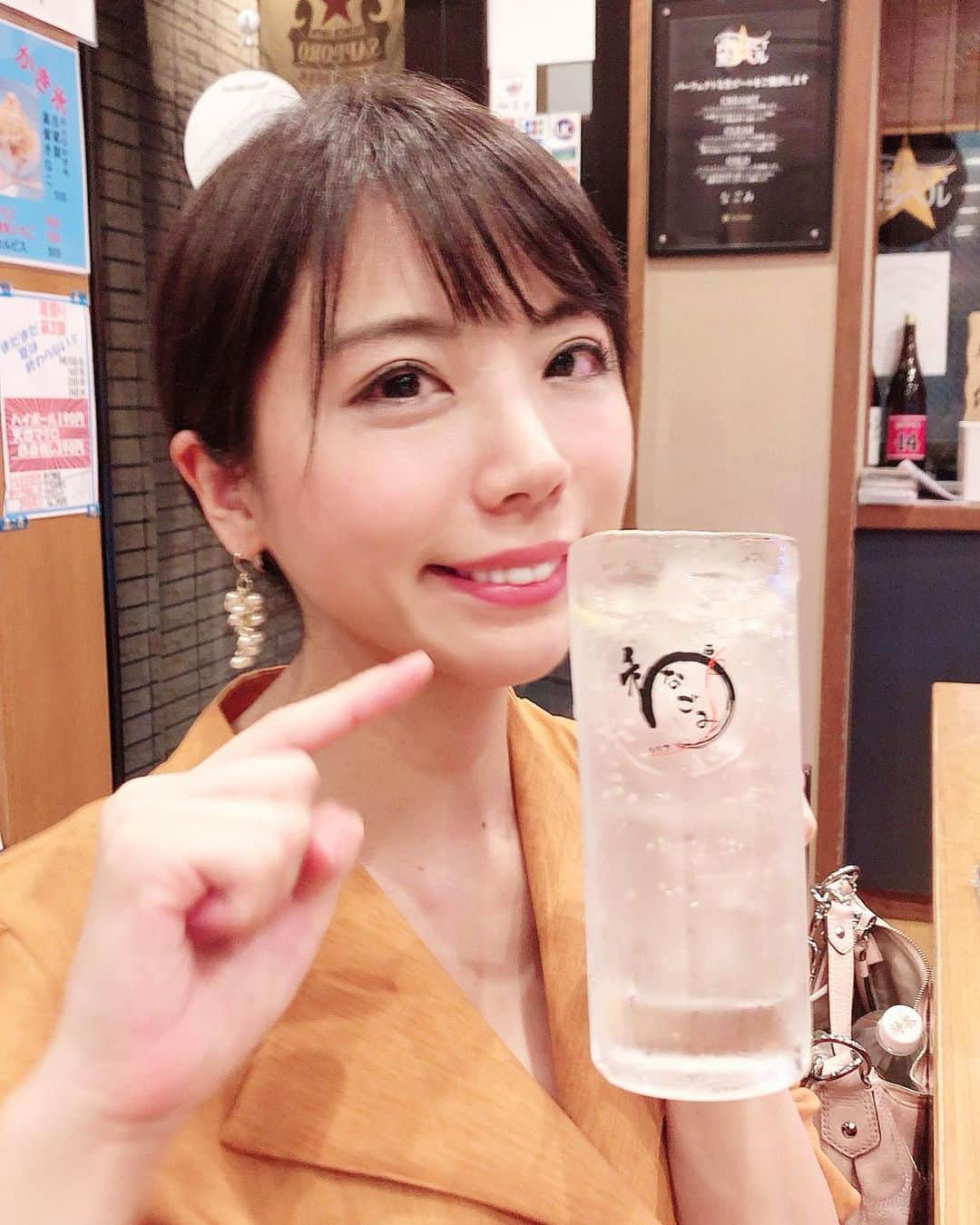 吉田早織さんのインスタグラム写真 - (吉田早織Instagram)「びびるくらい酒飲んでる写真しかないから﻿ 酒飲みOL代表としてインスタやってこーかな。笑笑﻿ ﻿ ﻿ #なごみ#板橋#酒飲み#酒飲み女子#酔っ払い#酔っ払い女子#居酒屋#海鮮#つくね#ワイン女子#followme#美味しい#グルメ#グルメ女子#お酒#池袋#日本酒#レモンサワー#日本酒女子#酒飲みOL」10月19日 12時03分 - saoriyoshida034