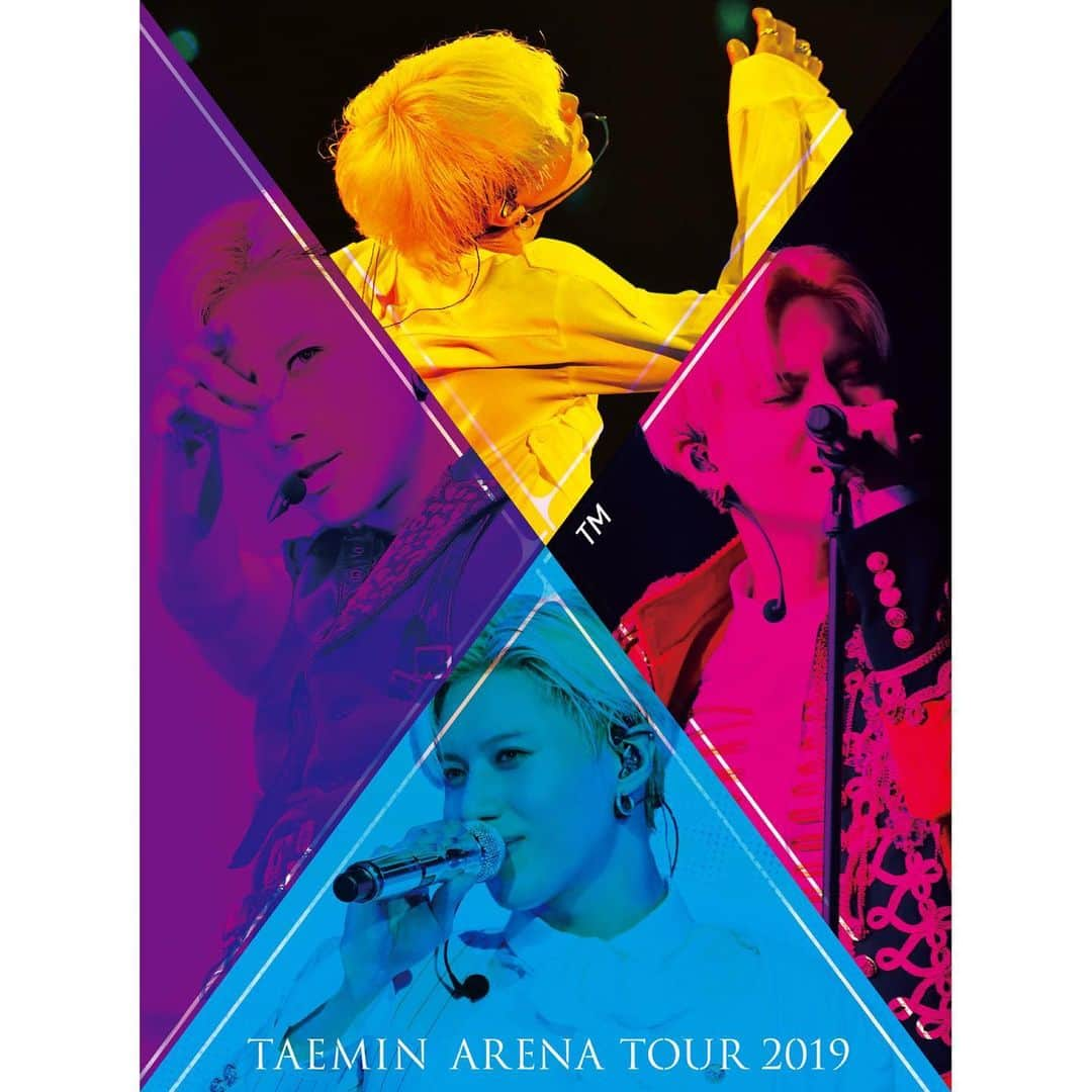 SHINeeのインスタグラム：「. 11/27発売 テミン LIVE Blu-ray＆DVD「TAEMIN ARENA TOUR 2019 ～X™～」映像作品のジャケットビジュアルを公開しました！ 初回限定盤は今回のツアータイトル「X™」の通り、様々な表情を見せる4種類のテミンの写真で構成されたビジュアルに、ファンクラブ限定盤(FC Limited Edition)はファイナル公演でのサプライズを行った際のシーンを切り取ったワンシーンが、そしてTOWER RECORDS限定 スペシャル・プライス盤 DVDには今回のツアーでは札幌公演でしか披露されなかった黒髮のテミンが登場！ ぜひチェックしてください♪ #TAEMIN #テミン #X_TM」