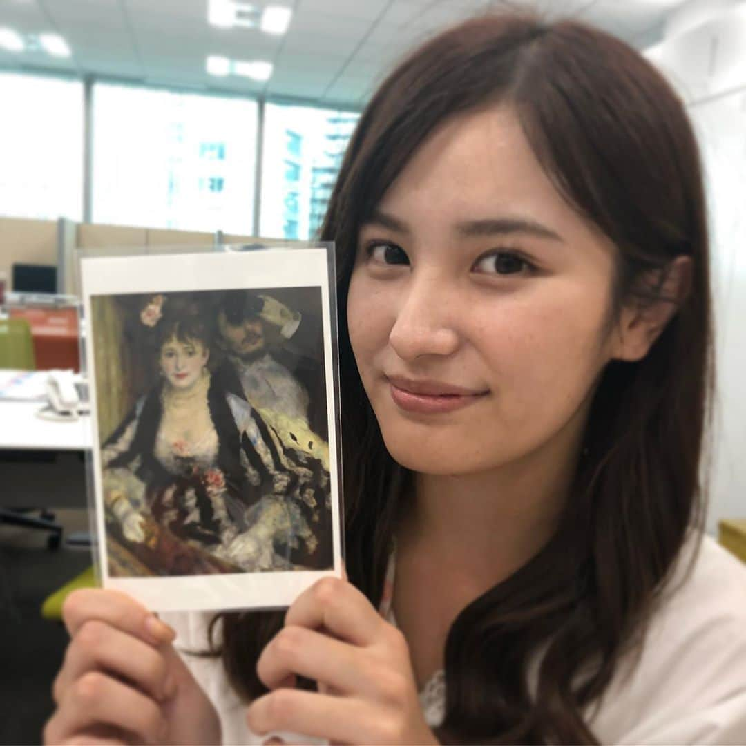 水原恵理さんのインスタグラム写真 - (水原恵理Instagram)「東京都美術館で開催されているコートールド美術館展にて、新人の池谷アナ発見！ という事でポストカードを池谷にプレゼント！  その後アナウンス部で、池谷アナが誰に似てるか議論が巻き起こりました。  本人いわく、「眼鏡をかけたら井上陽水似」らしいです。 天然田中アナいわく「外国人以外だとダレノガレさん！」と…やはり天然でした。  池谷アナ、お見知りおきを！  #東京都美術館  #コートールド美術館展」10月19日 14時11分 - erimizuhara