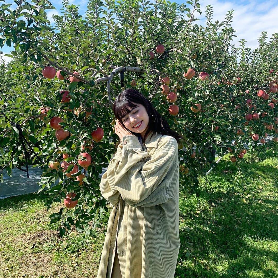 愛花さんのインスタグラム写真 - (愛花Instagram)「🍎💗」10月19日 16時00分 - hi_erica_official