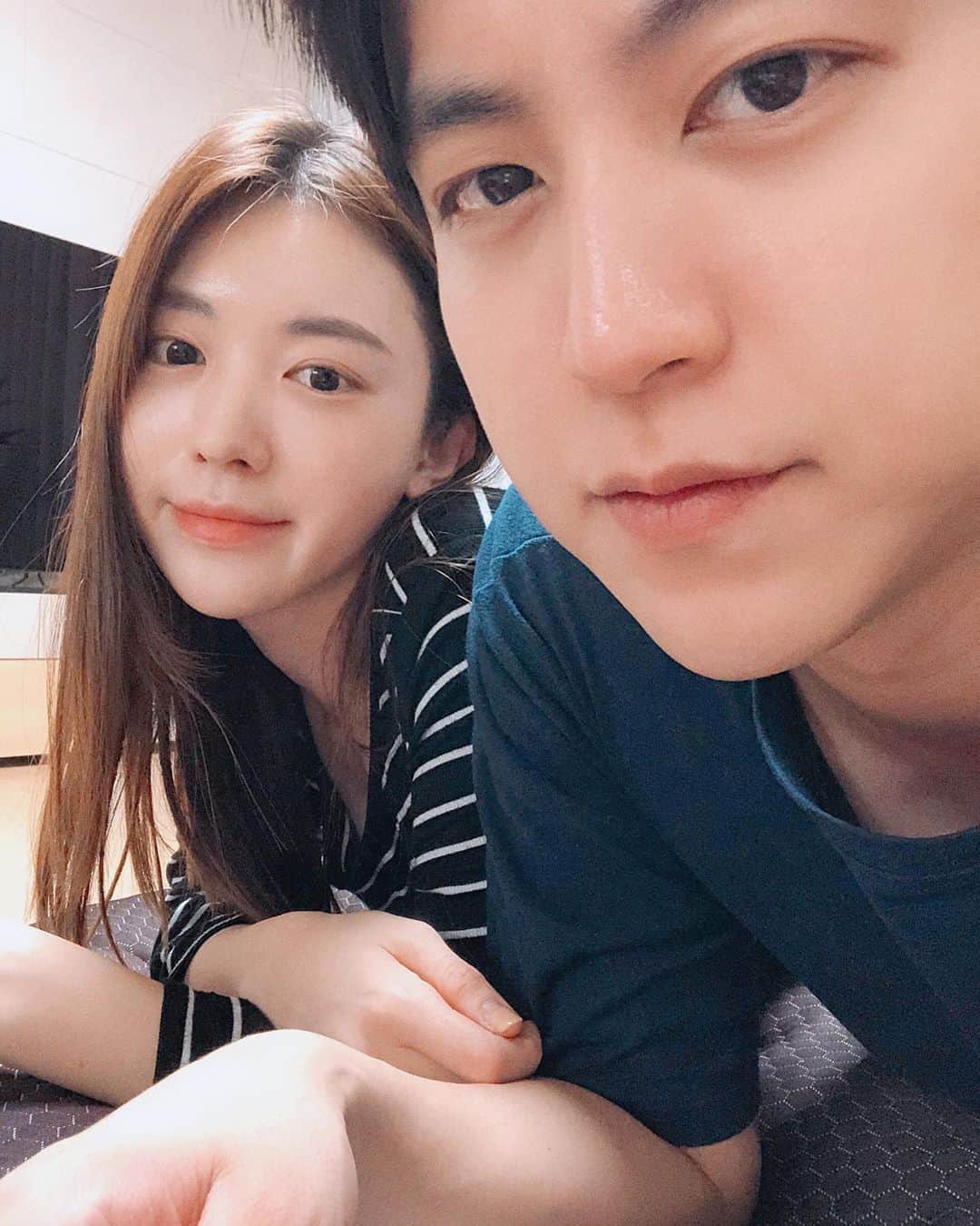 ユ ヘジュさんのインスタグラム写真 ユ ヘジュinstagram 울 부부 셀카 오랜만 10