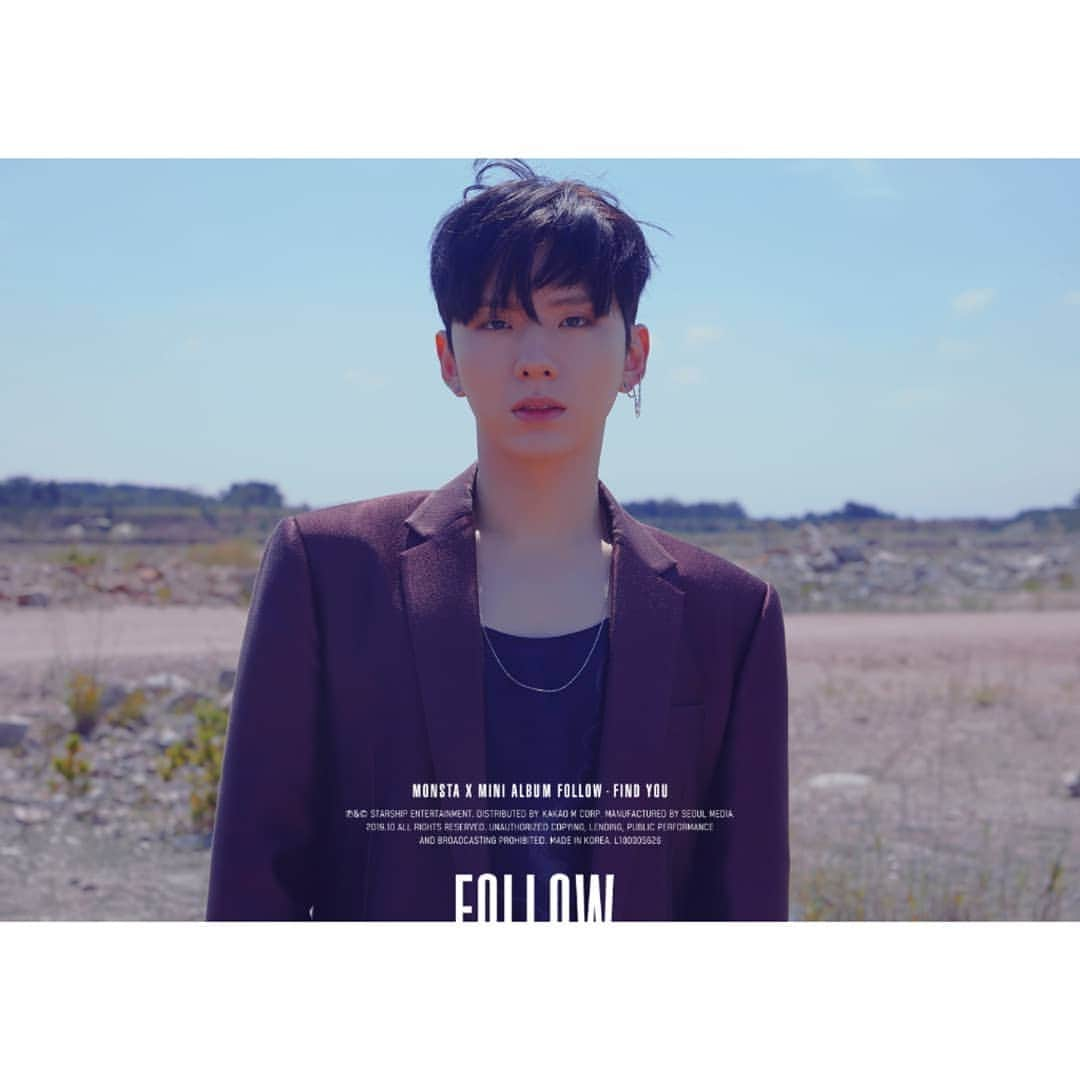 Monsta Xさんのインスタグラム写真 - (Monsta XInstagram)「MONSTA XMINI ALBUM "FOLLOW" : FIND YOU 📌 #CONCEPT_PHOTO - 2 #원호 #WONHO #기현 #KIHYUN #형원 #HYUNGWON ⠀ #몬스타엑스_컴백 #몬스타엑스 #MONSTAX #FOLLOW #FIND_YOU #MONSTAX_FOLLOW #몬스타그램 #MONSTAGRAM」10月19日 22時05分 - official_monsta_x