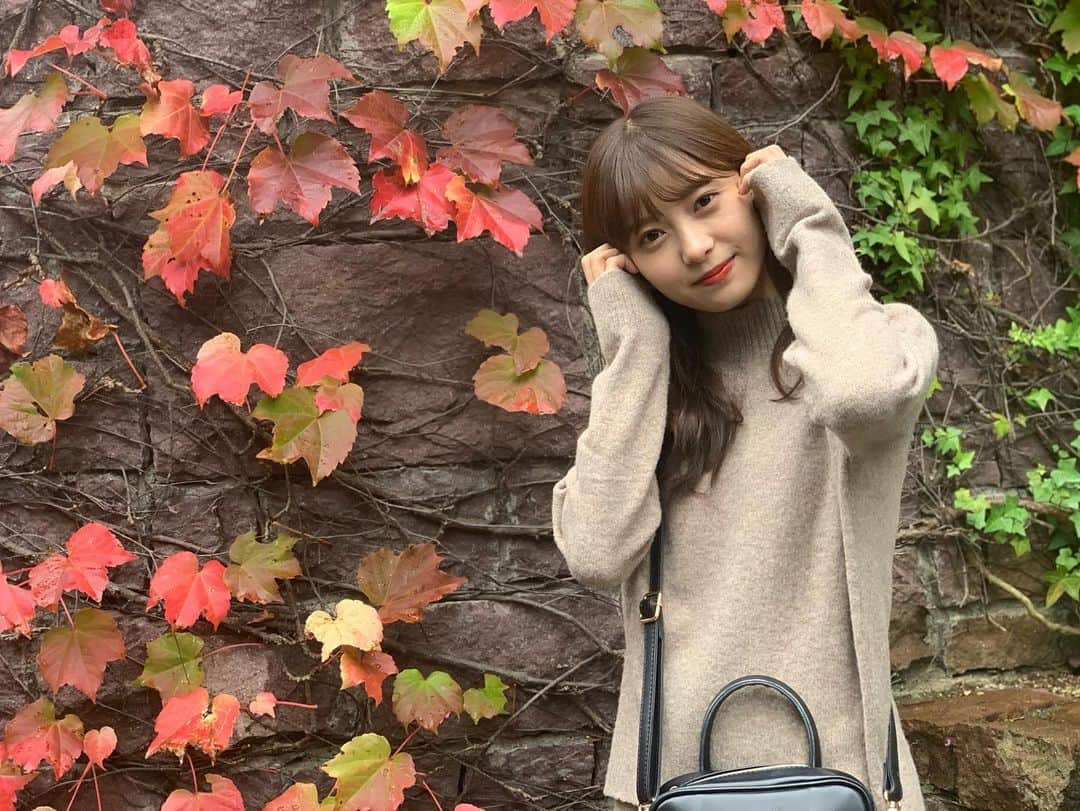 松川星さんのインスタグラム写真 - (松川星Instagram)「ニットの季節がきましたね〜🍁」10月19日 22時30分 - akarin__rin