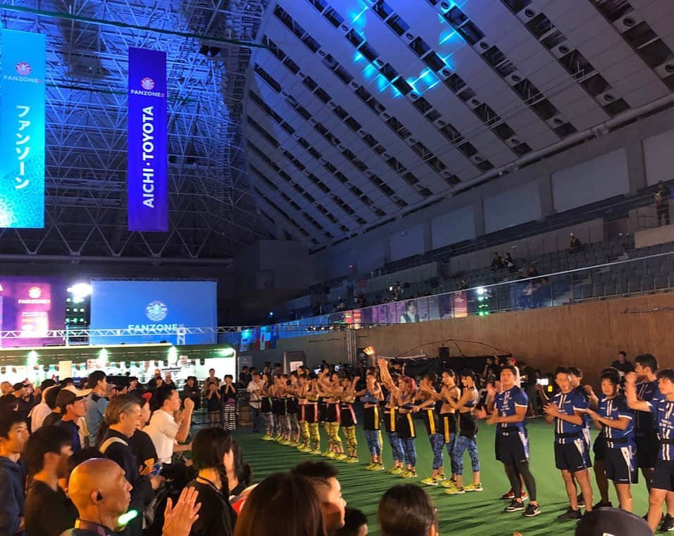 犬嶋英沙さんのインスタグラム写真 - (犬嶋英沙Instagram)「🐾 ㅤ ラグビーW杯ファンゾーンin愛知🏉 たくさんのご来場ありがとうございました！ イベントのために遠征してきてくださってる方が いらしたり初愛知ということでやっとお会いできる 方もいて、イベントは大盛況で嬉しかったです😽🌸 ㅤ ㅤ #初愛知 #また行きたいなぁ #でら好きだがや」10月19日 22時39分 - _eishachan