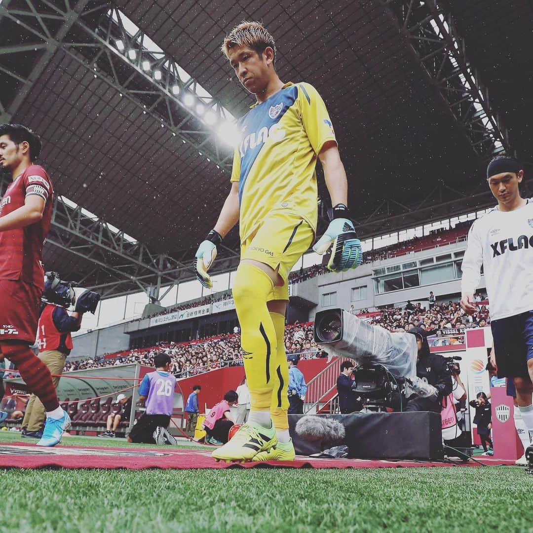 林彰洋のインスタグラム：「3points ‼️ #洋次郎くんに感謝 #スーパークリア👍 #vsヴィッセル神戸 #fctokyo」