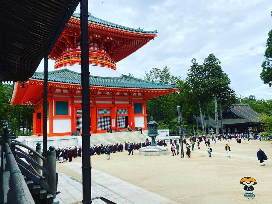 寺田有希さんのインスタグラム写真 - (寺田有希Instagram)「【高野山から平和を祈る3日間】world peace gathering in koyasan 2019 ・ ・ 世界の僧侶が一堂に会して平和を祈る 『world peace gathering』 世界各国で行われているこの催しが、初めて！高野山で開催されました✨ ・ ・ そんな記念すべき今回！ ご縁があって司会をお任せ頂きまして、高野山にやってきたのですー😂✨✨ ・ ・ #wpgkoyasan https://wpg-koyasan.com ・ ・ まずは世界から約400名もの僧侶さんが壇上伽藍に一堂に会して、大法会を ・ ・ いやー 空気感がすごかった😳✨ ・ ・ 中央部分には『東日本大震災早期復興』の文字が。最近では台風15号に、続いての台風19号…大豪雨もあったし、自然災害続きの日本 ・ ・ そんな日本で、世界の僧侶さんたちが平和を祈ってくれるのは… ・ ・ なんだか嬉しかった✨ 私も3日間、心からの平和を祈りたいと思います ・ ・ #高野山 #koyasan #壇上伽藍 #金堂 #寺田有希 #teradayuki」10月20日 0時29分 - terada_yuki