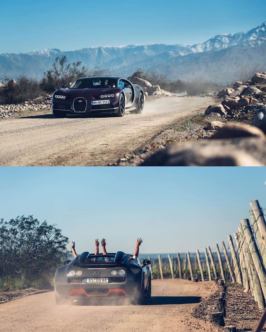 CARLiFESTYLEさんのインスタグラム写真 - (CARLiFESTYLEInstagram)「Road trip in a Bugatti? Yes! 😎 you? Photo by @alexpenfold #carlifestyle @mwvmnw #bugatti #veyron #eb110」10月20日 0時44分 - carlifestyle