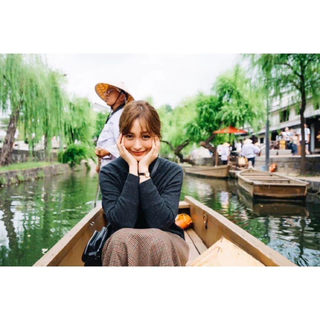 野崎萌香さんのインスタグラム写真 - (野崎萌香Instagram)「minaの撮影で行った倉敷の美観地区 とってもいい場所でした🛶」10月20日 2時49分 - moeka_nozaki