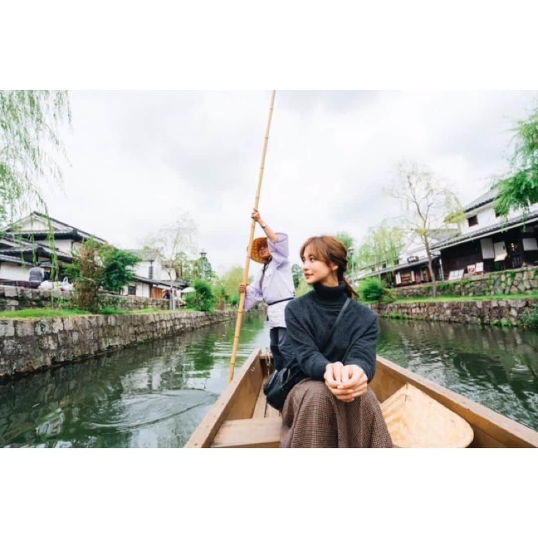 野崎萌香さんのインスタグラム写真 - (野崎萌香Instagram)「minaの撮影で行った倉敷の美観地区 とってもいい場所でした🛶」10月20日 2時49分 - moeka_nozaki