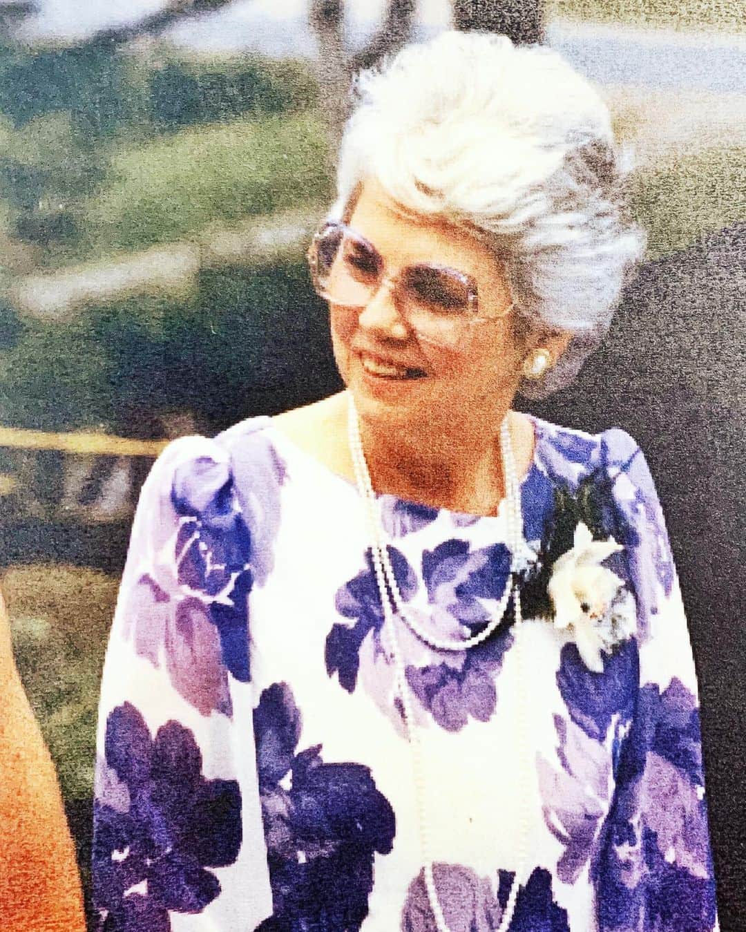 ミカエラ・シフリンのインスタグラム：「• Pauline Mary Condron • August 5, 1921-October 22, 2019 • • • • • Do not stand at my grave and weep,  I am not there, I do not sleep.  I am in a thousand winds that blow,  I am the softly falling snow.  I am the gentle showers of rain,  I am the fields of ripening grain.  I am in the morning hush,  I am in the graceful rush  Of beautiful birds in circling flight,  I am the starshine of the night.  I am in the flowers that bloom,  I am in a quiet room.  I am in the birds that sing,  I am in each lovely thing.  Do not stand at my grave and cry,  I am not there. I do not die. -Mary Elizabeth Frye • • • • •  She sings with the Angels now. ❤️」