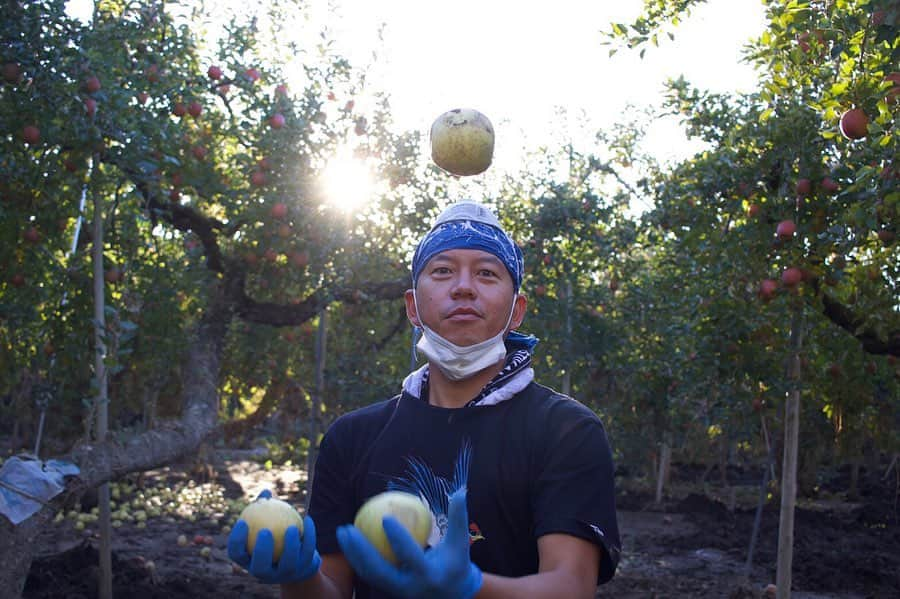 幸太さんのインスタグラム写真 - (幸太Instagram)「TEAM HOJINGER ﻿ From #りんごを看る会 ﻿ ﻿ ﻿ そんな長野県赤沼( アップルライン)の泥出しに参加させてもらったメンバーは、﻿ ﻿ ﻿ 本当にユニークで愛のあるプロフェッショナルな人たちであり﻿ 本物の人間味ある人たちでした。﻿ ﻿ ﻿ #桜を見る会 が話題の中﻿ この会を #りんごを看る会 と命名したり﻿ ﻿ ﻿ 土をほじりまくる自分らを、#ホジンガー9 と名付けたり…🤣﻿ ﻿ ﻿ ﻿ この写真は、すべての作業を終えた時の写真ですが﻿ ボランティア2日目の人たちは俺なんかより全然疲れてるはずなのに、﻿ ﻿ ﻿ この清々しい顔とユーモア溢れるポーズ…﻿ ﻿ ﻿ ﻿ 作業は真剣に﻿ ﻿ やるからには楽しく﻿ ﻿ 終わったら爽快な顔で﻿ ﻿ ﻿ そんな手や身体を動かしながらも、﻿ 笑いを大切に出来るメンバー…素敵過ぎました﻿ ﻿ ﻿ ﻿ これを見てボランティアに敷居を感じてる人が、﻿ もっとラフに感じてもらえたら…って思います🙏﻿ ﻿ ﻿ ﻿ 台風被害はココだけでは無いのも分かってます。﻿ ﻿ ﻿ だからこそ、行って見てみた自分の感想になってしまいますが﻿ ﻿ ﻿ この長野は、兎にも角にも報道が少ない今、﻿ 「 人手が少ない 」という事と﻿ 「 雪が降る前までにどれだけ出来るか…」﻿ が大きな課題みたいなので、﻿ ﻿ ﻿ みんなの気持ちとアクションを宜しくお願いします🙏﻿ ﻿ ﻿ Thanks for #ホジンガー9 ﻿ ﻿ @109rin ﻿ @ruminasato ﻿ @ogasawara_hitoshii ﻿ @samicrown_lens ﻿ @alohanamijiro ﻿ @alohayuto ﻿ @akiraexploring ﻿ @ide_naotoshi ﻿ & ﻿ @nagano_brush ﻿ ﻿ #aftertyhoon #mightysurfclub #applefarm #nagano #naganobrush ﻿ #台風被害 #台風復興支援 #長野 #長野ブラッシュ #ボランティア #レゲェアーティスト #総合格闘家 #プロスキーヤー #ムエタイチャンピオン #消防士﻿ #皆んなの共通点 ﻿ #海が大好きな ﻿ #サーファー であり﻿ #心が暖かい人」11月17日 23時00分 - kotawave