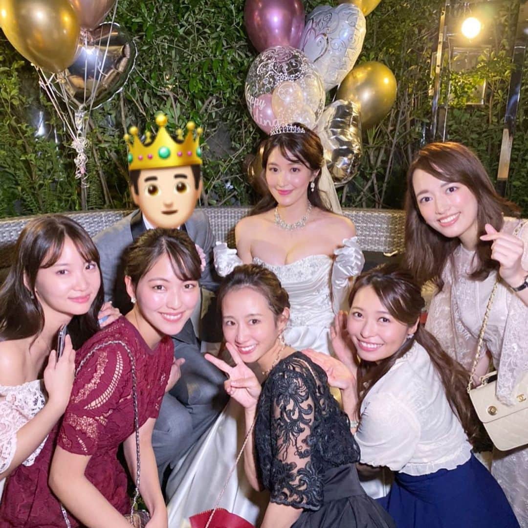 筒井萌子のインスタグラム：「* 昨日は事務所の先輩である葉加瀬マイさんの 結婚パーティーに参加させて頂きました💍💕 いつも本当に優しくて穏やかなマイさん◡̈♥︎ ウエディングドレス姿とーっても素敵だった☺️ すごく優しいそうな旦那さんでお二人から幸せ沢山頂きました♪ 呼んで頂きありがとうございました◡̈ ・ こんなにも事務所のみんなが集まる事なかなかないから 久しぶりに集合してて楽しかったꪔ̤̮☆ 素敵な時間でした✨ ・ #筒井萌子 #女優 #actress #モデル #model #岡山  #shooting #instagood #instalike #converse #撮影 #followme #instalike #ゴルフ #ゴルフ女子 #ゴルフコーデ #골프 #좋아요반사 #좋아요그램 #좋아요환영 #데일리그램 #패션 #오오티디 #카페 #アルチビオ  #アルチビオカップ #archivio #archiviocup  #ゴルジョバ #ディズニーシー」