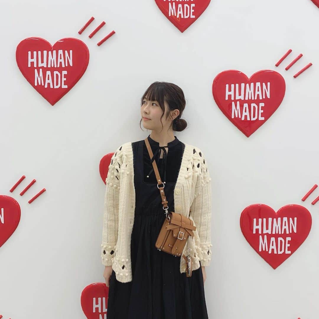 横島亜衿さんのインスタグラム写真 - (横島亜衿Instagram)「. human made❤︎ . 可愛いキャップと靴下買いました☺️お気に入り~ . . #humanmade #京都　#京都旅行」11月17日 23時45分 - _aeri_yokoshima