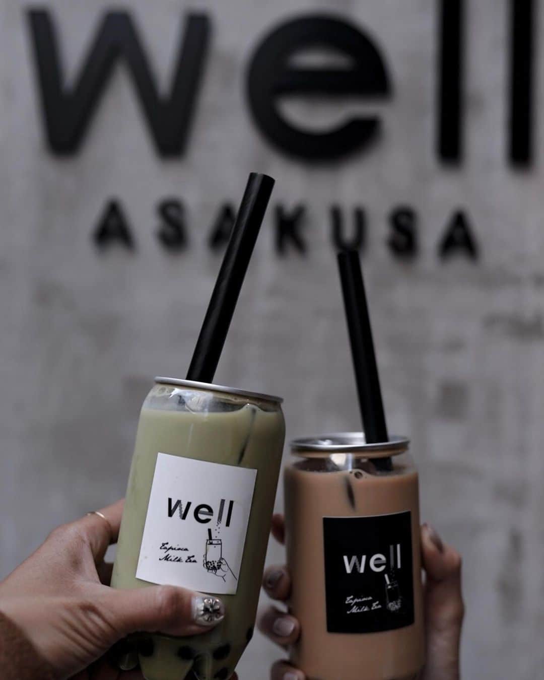 島野ミキさんのインスタグラム写真 - (島野ミキInstagram)「・ ・ 📍  @well_asakusa_cafe 浅草で時間できたのでぷらっとタピ❤︎ ここの#タピオカ は150円プラスすれば カンみたいな入れ物に変更できるの！ これが可愛いくて可愛いくて💕 ⁽⁽٩(๑˃̶͈̀ ᗨ ˂̶͈́)۶⁾⁾ ﻿・ ・ #浅草#asakusa#浅草タピオカ #asakusatemple#雷門#asakusacafe#浅草グルメ#テラス席 #グルメ #グルメな人と繋がりたい #グルメ好きさんと繋がりたい #浅草カフェ #タピ#タピ活#タピオカ好き#タピオカ好きと繋がりたい#gourmet#３時のおやつ#グルメ#東京グルメ#グルメ女子#カフェ#cafe#カフェ好き#カフェ巡り#カフェ好きな人と繋がりたい」11月18日 0時54分 - miki_shimano