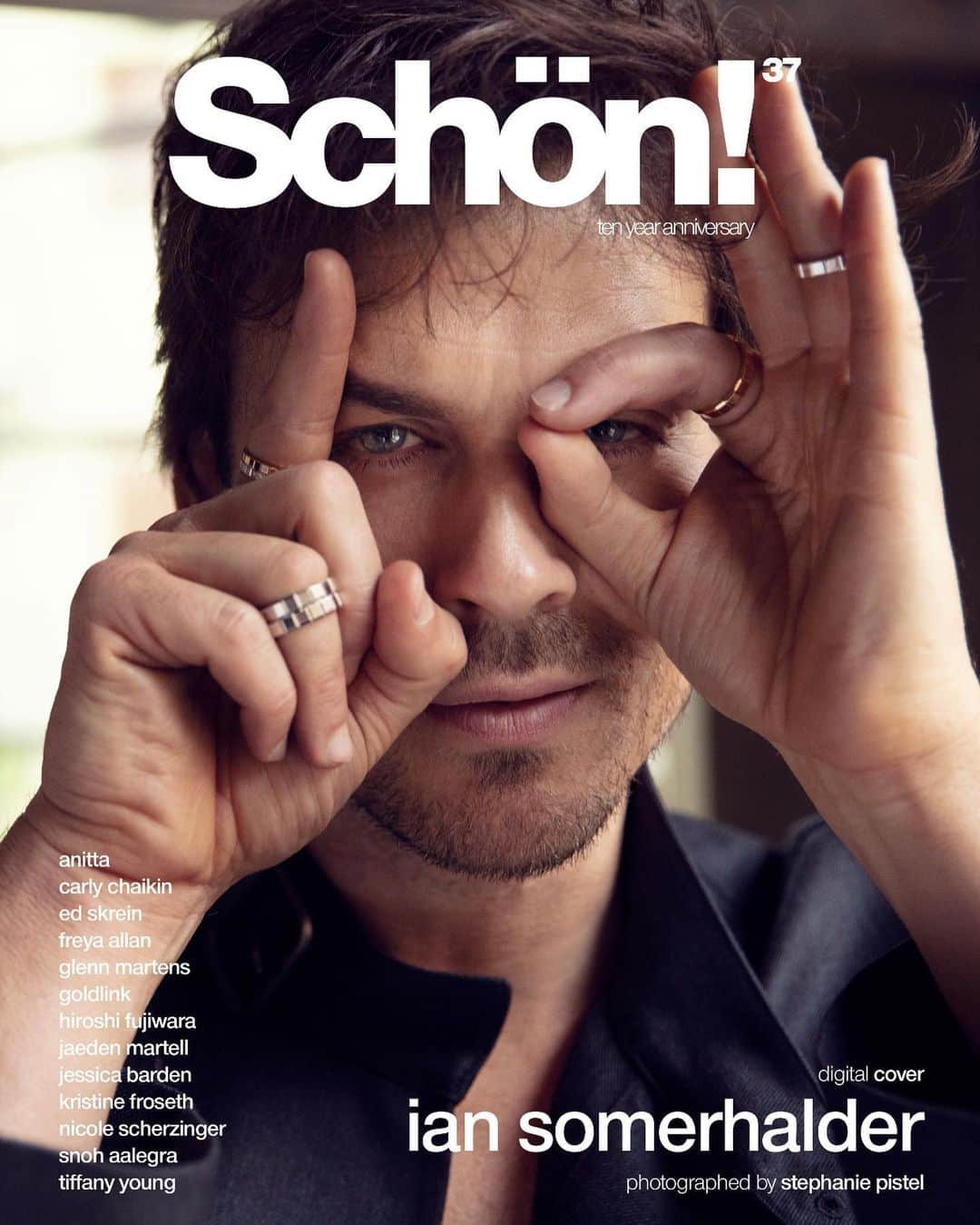 イアン・サマーホルダーさんのインスタグラム写真 - (イアン・サマーホルダーInstagram)「This was a really fun one! Schön! Magazine’s 10th Anniversary Issue and the 10th Anniversary of The Vampire Diaries. Shot in Milan, a place with so many memories for me, with a rad crew. Thanks so much @schonmagazine So grateful to be the only male on the cover in 10 years of publishing!  #schonmagazine #10YearsofSchon  photography. @stephaniepistel fashion. @luciocolapietro grooming. @rodrigosouzam_ photography assistant. @mattiagreghi fashion assistants. Adele Baracco, Margherita Silvestro + Emanuele Recupero retouch. @edwinveer_ @ E-Light Art Productions location. @cross.studio.milano words. @_sarahosei」11月18日 1時51分 - iansomerhalder