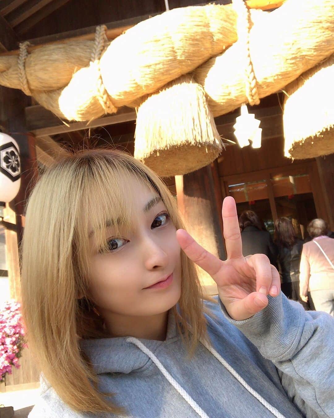 琴乃のインスタグラム：「#selca #selfie #koreangirl #出雲大社 #셀카 #셀스타그램」