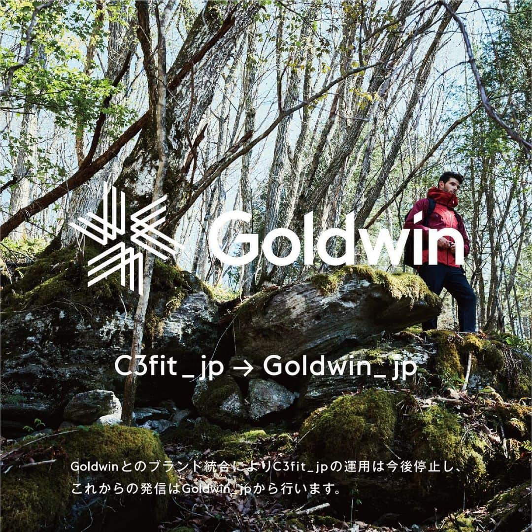 C3fit シースリーフィットのインスタグラム：「Goldwinとのブランド統合により﻿ C3fit_jpの運用は今後停止し、﻿ これからの発信はGoldwin_jpから行います。  #goldwin #c3fit #goldwinc3fit #goldwinjp #c3fit_jp #tokyo #japan」