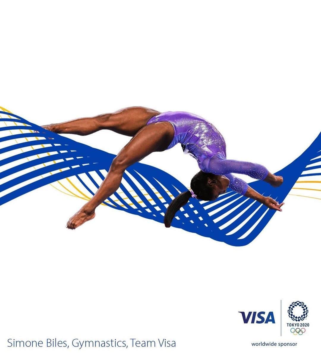 シモーネ・バイルズさんのインスタグラム写真 - (シモーネ・バイルズInstagram)「Super excited to announce I’ve joined #TeamVisa! @visa_us  #Tokyo2020 #VisaAmbassador」11月14日 3時58分 - simonebiles