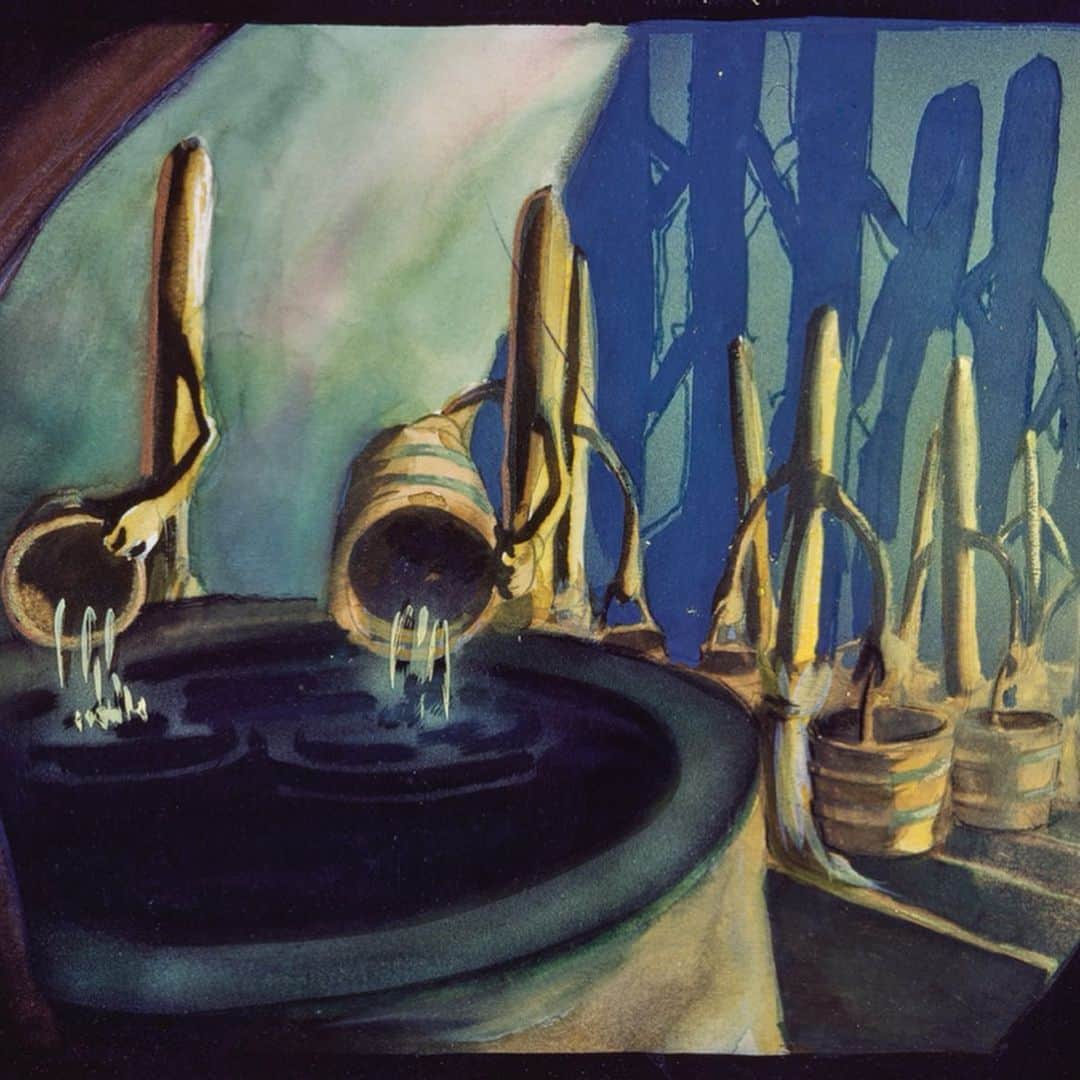 Disneyさんのインスタグラム写真 - (DisneyInstagram)「Happy anniversary to Fantasia! 🎶✨ Swipe through to see incredible concept art from the film.」11月14日 4時53分 - disney