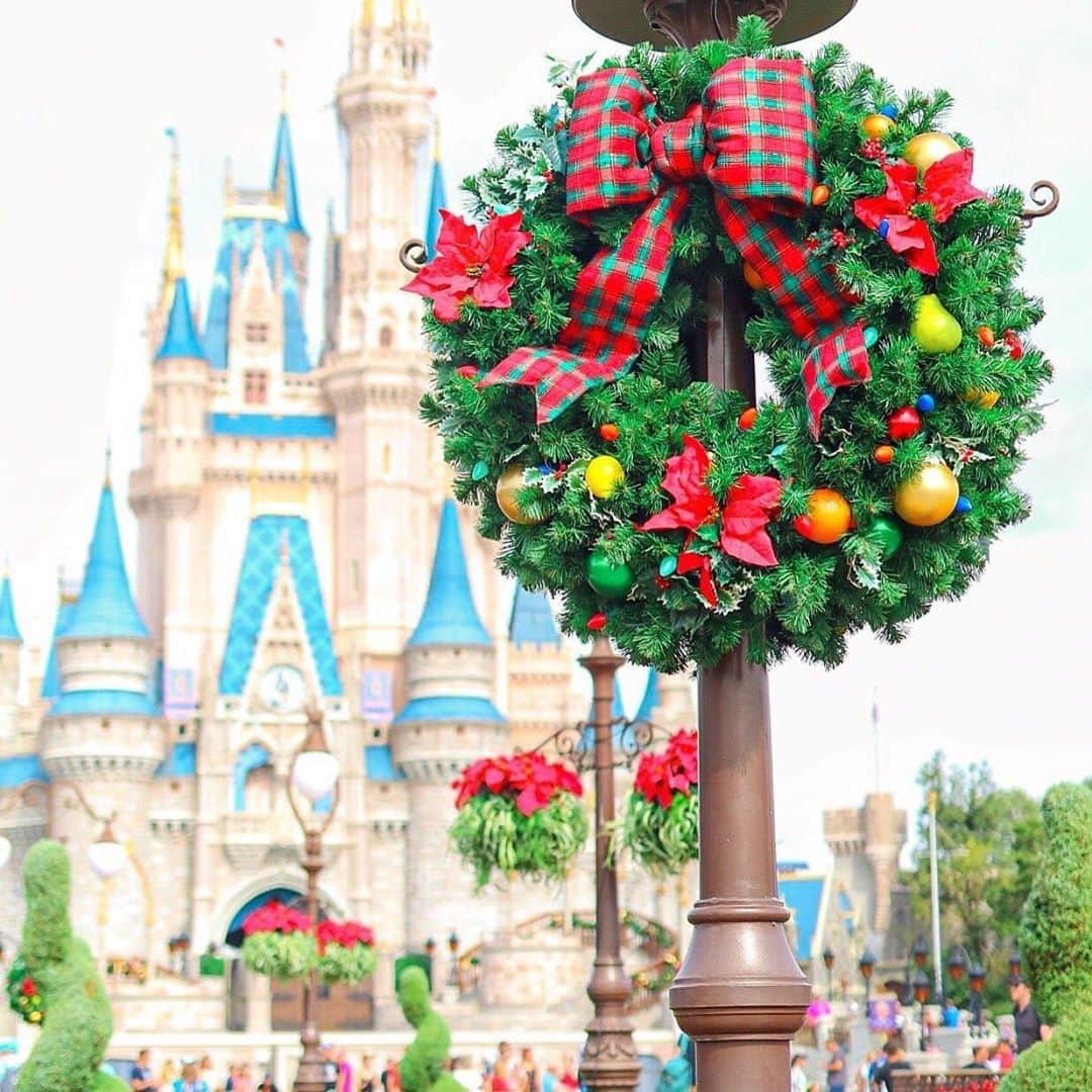 Walt Disney Worldのインスタグラム：「There's nothing better than that holiday feeling at #WaltDisneyWorld! 🎄🏰✨ (📷: @fairytalefoodie)」