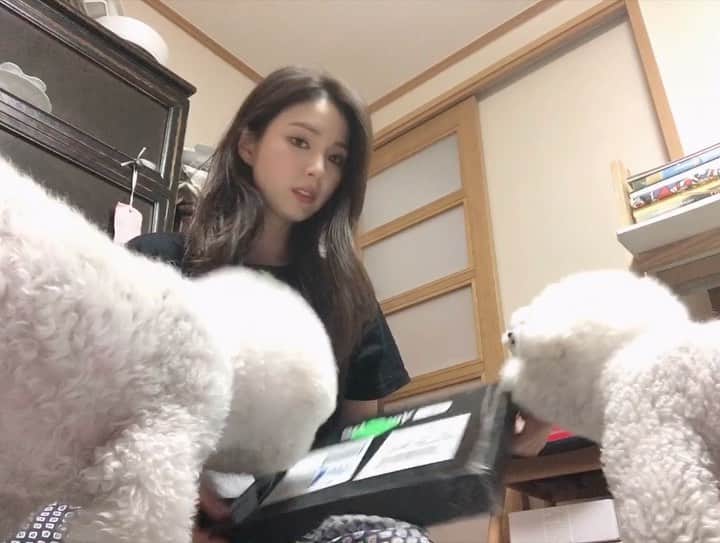 シン・セギョンのインスタグラム：「실패한 Get Ready with Me. 실버버튼. 요즘 자주 마시는 주스. 진사와 산책하기. Parmigiana 만들기. 모카 쉬폰케이크. 친구들 만나기. ⠀ 새 브이로그 업로드 되었습니다! 링크는 프로필에! Link in bio❣️」