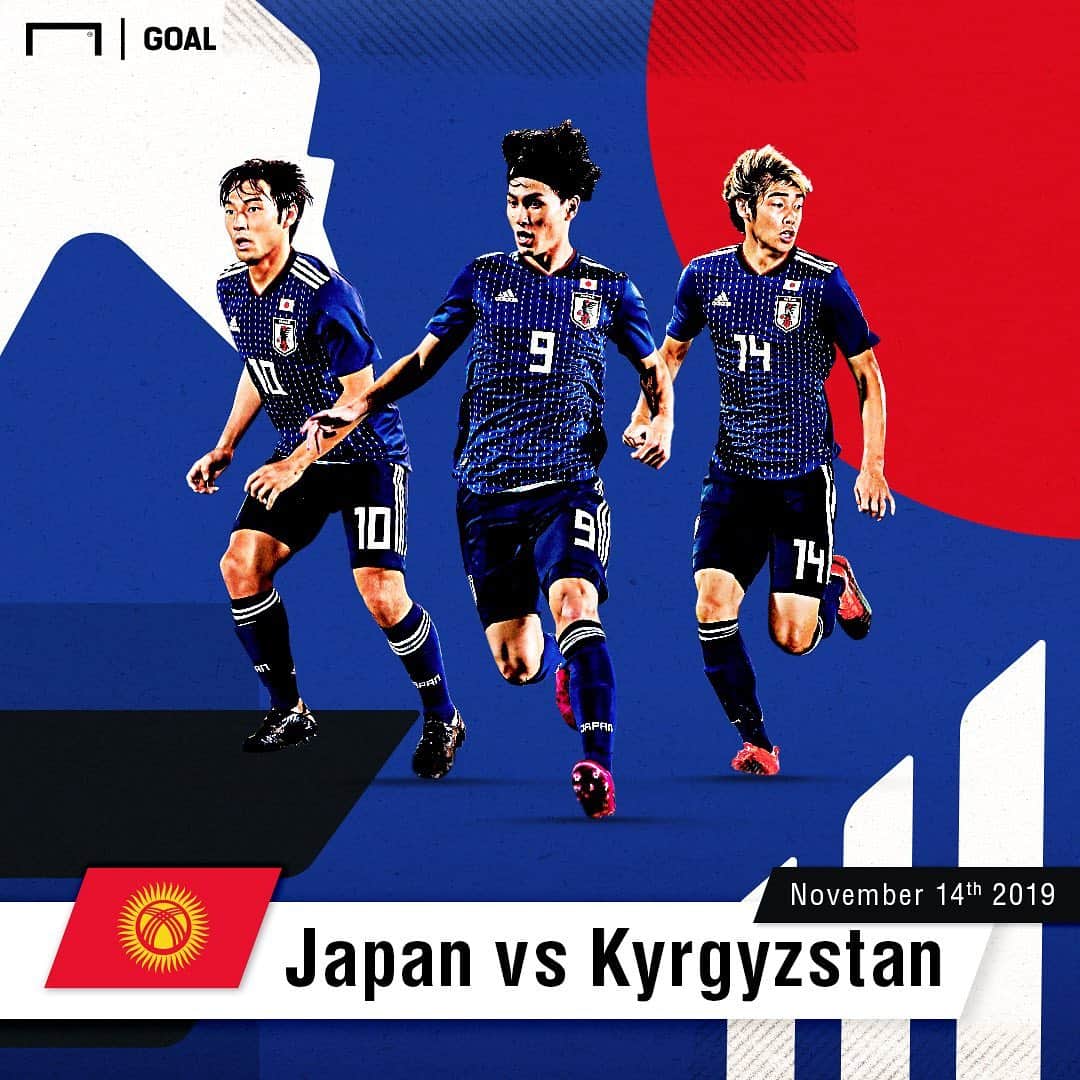 Goal Japanさんのインスタグラム写真 - (Goal JapanInstagram)「. 🇰🇬キルギス vs 日本🇯🇵 . 2022年W杯カタール大会へ❗️ 勝ち点9でグループ首位に立つ日本。W杯2次予選4試合目の相手は勝ち点6の2位・キルギス。堂安・久保不在の中盤はいかなる組み合わせとなるか？ . 🏆#カタールワールドカップアジア2次予選 🆚#キルギス代表×#日本代表 🗓11月14日(木) ⏰20:15 KICK OFF(日本時間） 🏟ビシュケク（キルギス） . (Photos:Kenichi Arai) . #soccer #football #worldcup #fifawordcup #fifaworldcupqatar2022 #japan #Kyrgyzstan #jfa #daihyo #SAMURAIBLUE #サッカー #フットボール #FIFAワールドカップ #⚽」11月14日 11時49分 - goaljapan