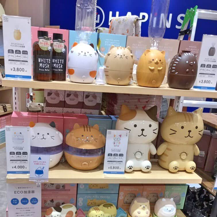 HAPiNSさんのインスタグラム写真 - (HAPiNSInstagram)「2019年11月13日(水)にHAPiNS(ハピンズ)南町田グランベリーパーク店がOPENしました♪ - <OPEN記念企画実施中！> ☆お買い物されたお客様先着500名にノベルティをプレゼント♫ - ☆通常3足1000円のソックスが、 なんとなんと4足1000円に！ - <New arrival> - 人気のFuku Fuku Nyankoにお鍋が登場♫ にゃんこ鍋でポカポカ温まろう^ ^ - 加湿器コーナー♫ これからどんどん乾燥しますよ〜(＞＜) Fuku Fuku Nyanko加湿器もあり〼 - <アクセス> 東急田園都市線「南町田駅」直結 皆様のご来店心よりお待ちしております😄 - #HAPiNS #ハピンズ #ハピンズ公式 #ハピンズオリジナル #雑貨 #fukufukunyanko #ふくふくにゃんこ#はんなり豆腐#ギフトのハピンズ#パジャマ#ギフト#プレゼント#南町田#南町田グランベリーパーク」11月14日 12時51分 - hapins_official