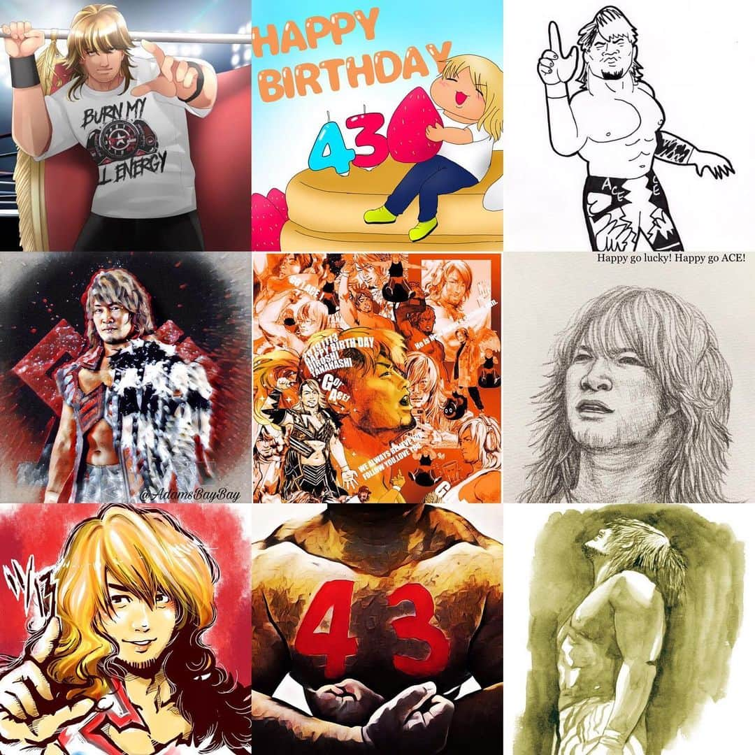 棚橋弘至さんのインスタグラム写真 - (棚橋弘至Instagram)「▼13日の #誕生日 に送っていただいた写真をまとめました⑤ありがとうございます😊 #GOACE #njpw #棚橋弘至」11月14日 13時33分 - hiroshi_tanahashi