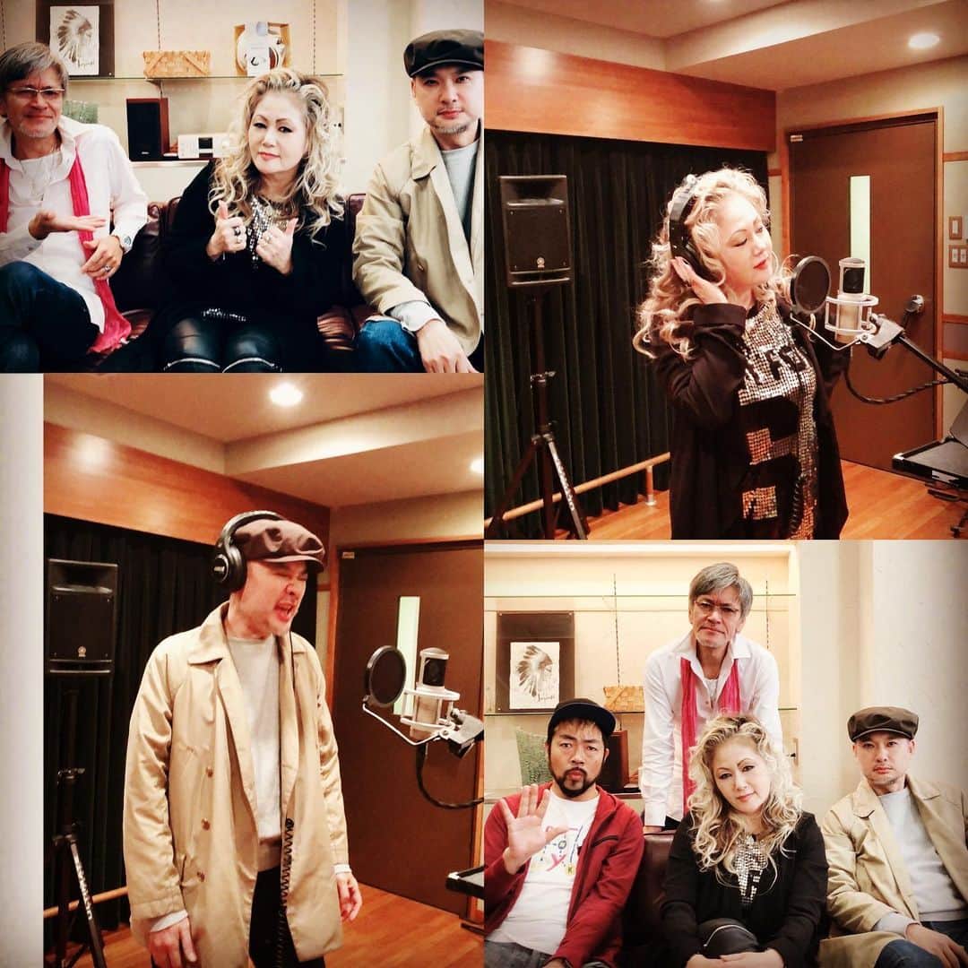 のインスタグラム：「今日はラジオ高崎のエアープレイスのオリジナル曲をレコーディング❣️ フライングキッズ の浜崎さんとは初対面に近いです。  とても穏やかな方で、歌も素晴らしい〜。歌入れは2時間ちょいで終了。  仕上がりが楽しみ❣️ 11/30の高崎芸術劇場のフェスで、お披露目です。  歌は、私も浜崎さんもメインラインを歌いますが、エアプレパーソナリティーも参加。  ギターは香川誠さん。 ベース松井常松さん。 ドラムは俳優の渋川清彦さん。 アレンジ、SWING-Oさん  渋川さんはフィッシュストーリーでも劇中、ドラム叩いてます💪  11/30、エアプレフェス、楽しみです❣️ その前に、銀座SIX蔦屋書店にて、24日に、タカサキギンザ物語の関連で出演します❣️ 私単体だけど、トークともれなくミニライブあるので、渡邉くんもご一緒です。詳細はまた、のちほど。  #2019114 #エアプレ曲レコーディング #銀座sixタカサキギンザ物語 #radiotakasaki  #1205名古屋bluenote #1206大阪billboard #詳細はオフィシャルサイトpersonznet #personz  #jillpersonz @jillpersonz」